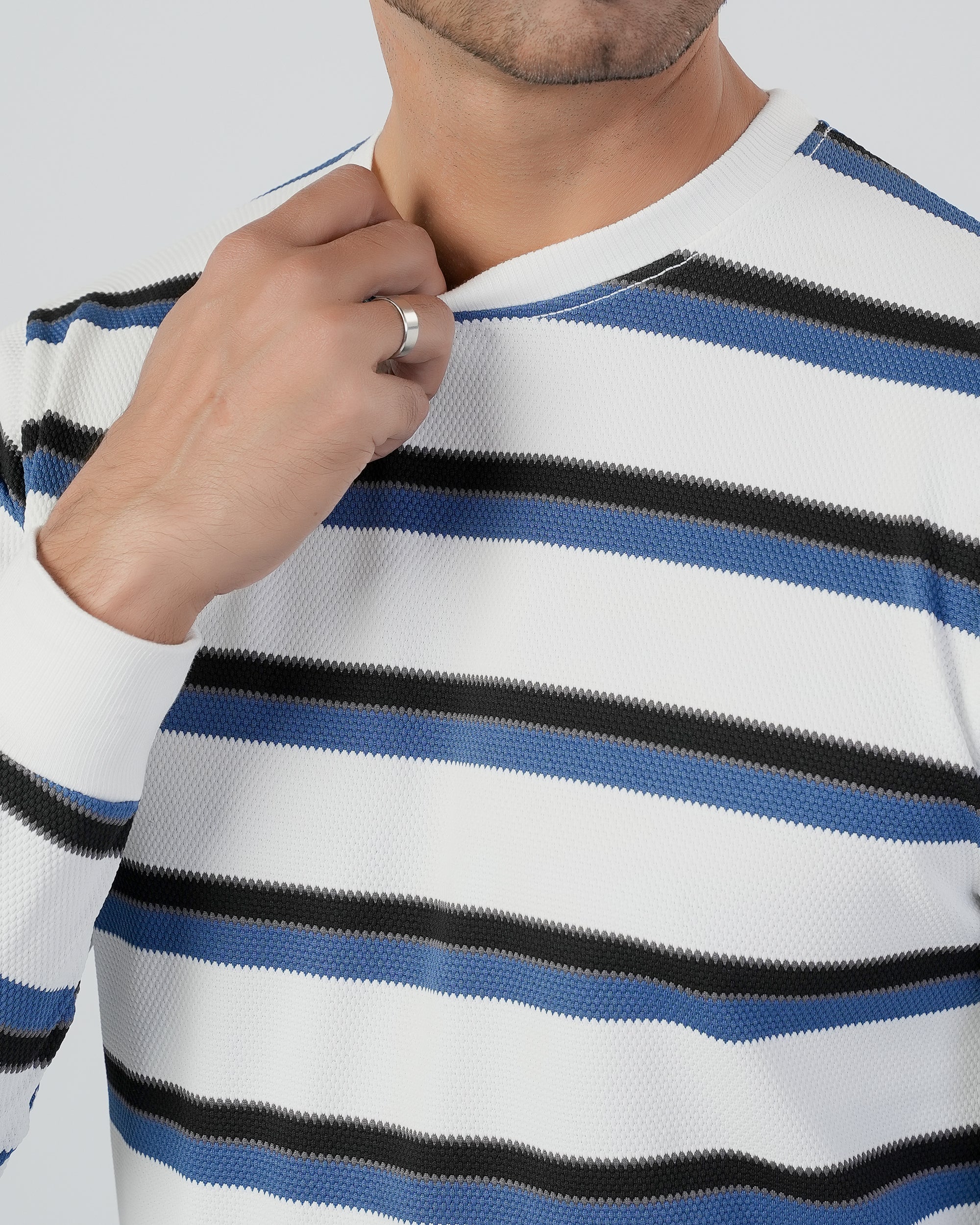 Men's Striper Sweatshirt