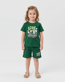 Valuables Girls' Half Sleeves Suit