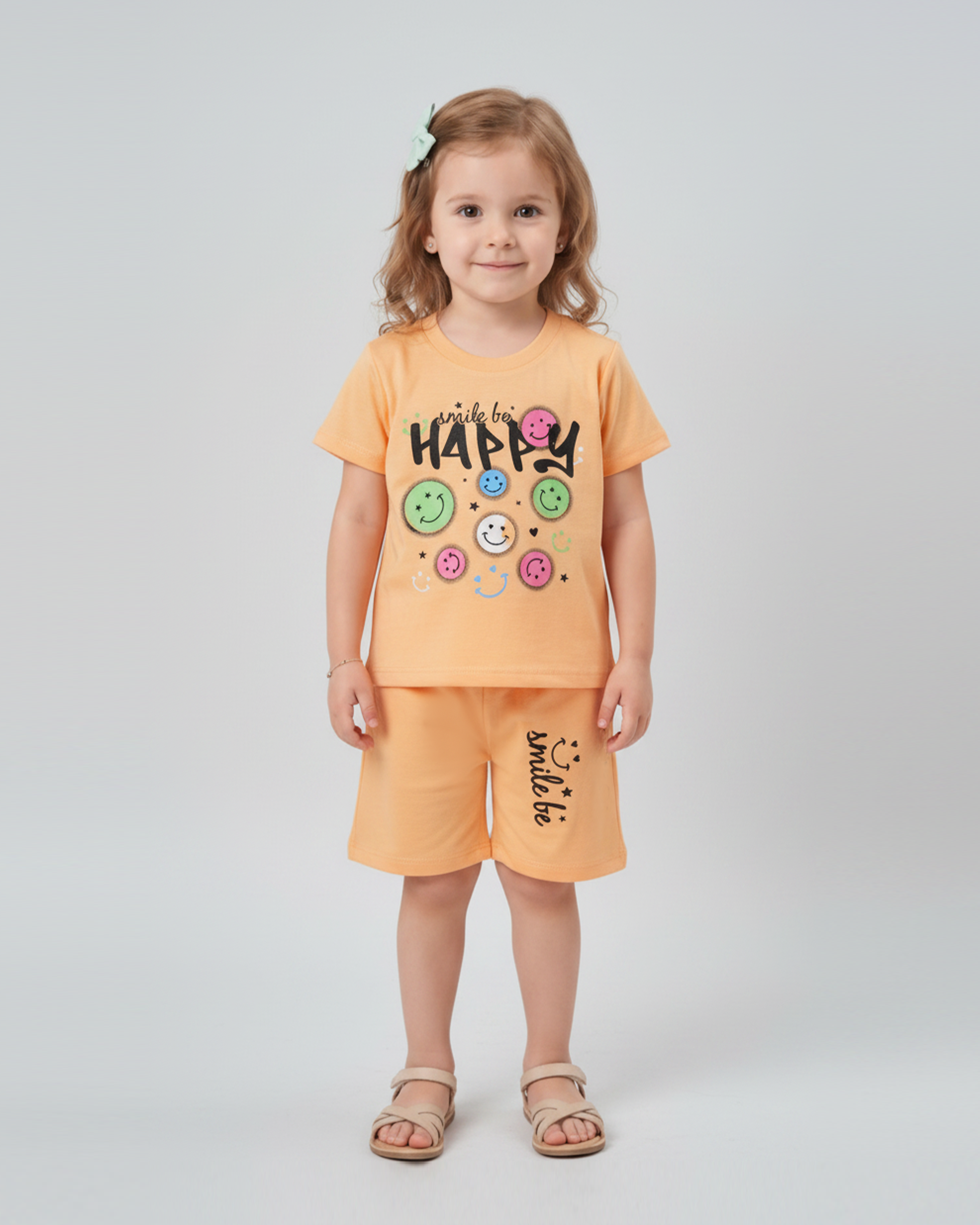 Valuables Girls' Half Sleeves Suit