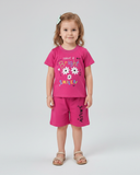Valuables Girls' Half Sleeves Suit