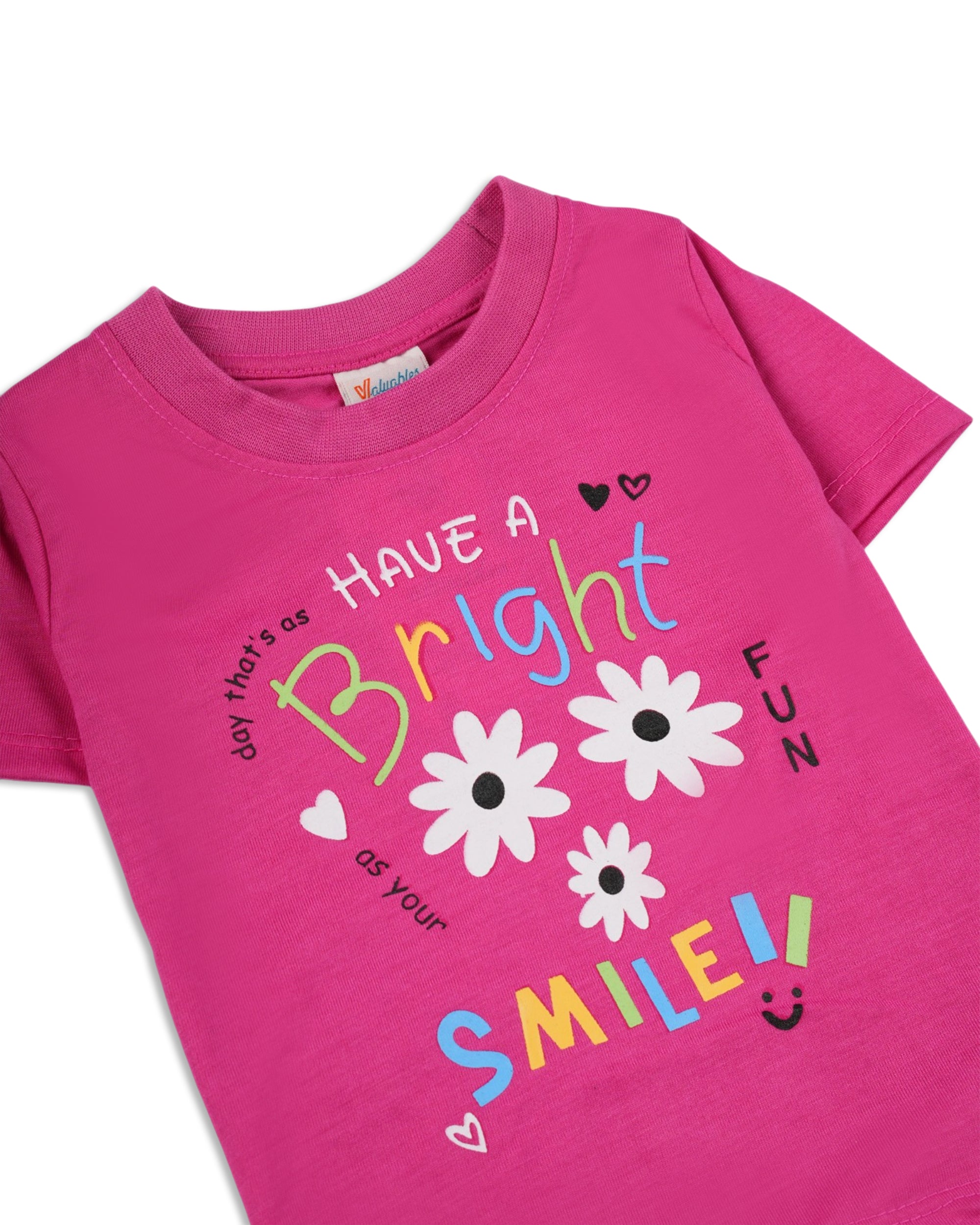 Valuables Girls' Half Sleeves Suit