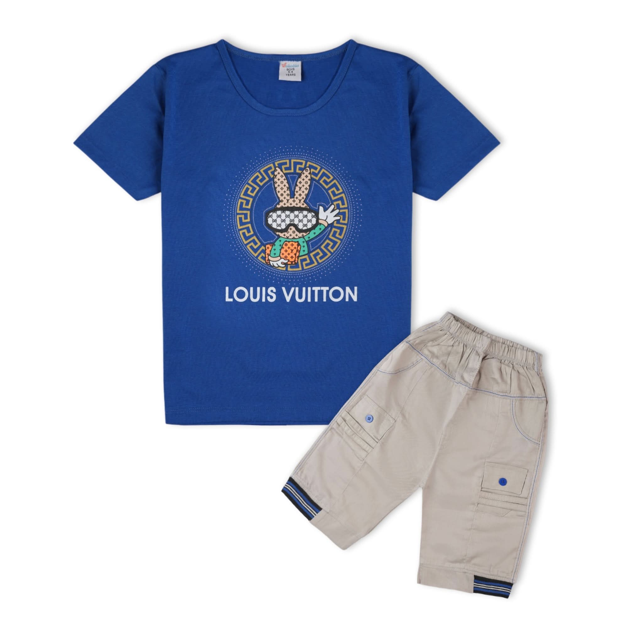 Valuable Boy’s Shirt & Shorts Set – Casual Summer Outfit, Boys Sets & Suits, Chase Value, Chase Value