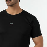 Eminent Men's Round Neck Half Sleeves Printed T-Shirt - Black, Men's T-Shirts & Polos, Eminent, Chase Value