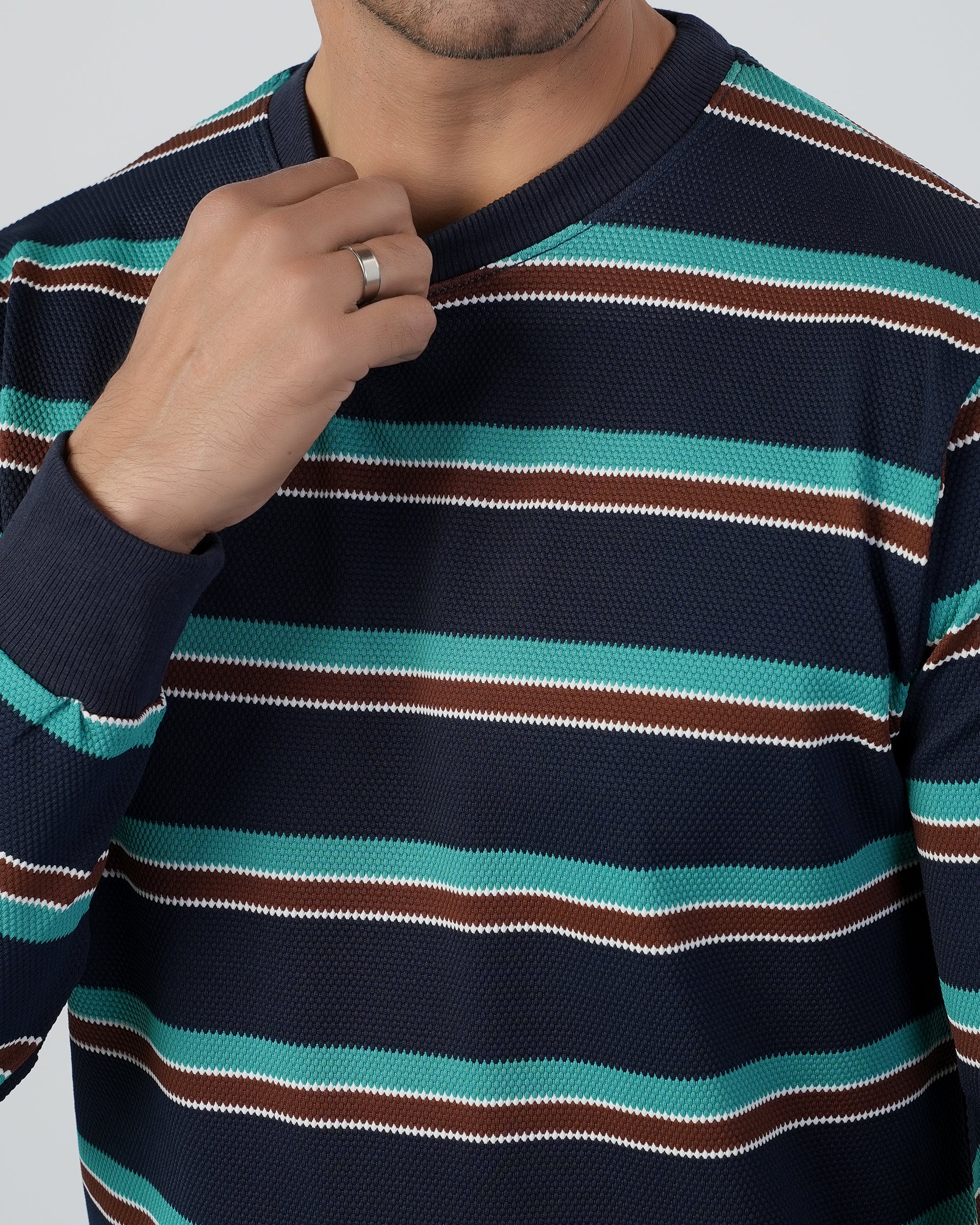 Men's Striper Sweatshirt