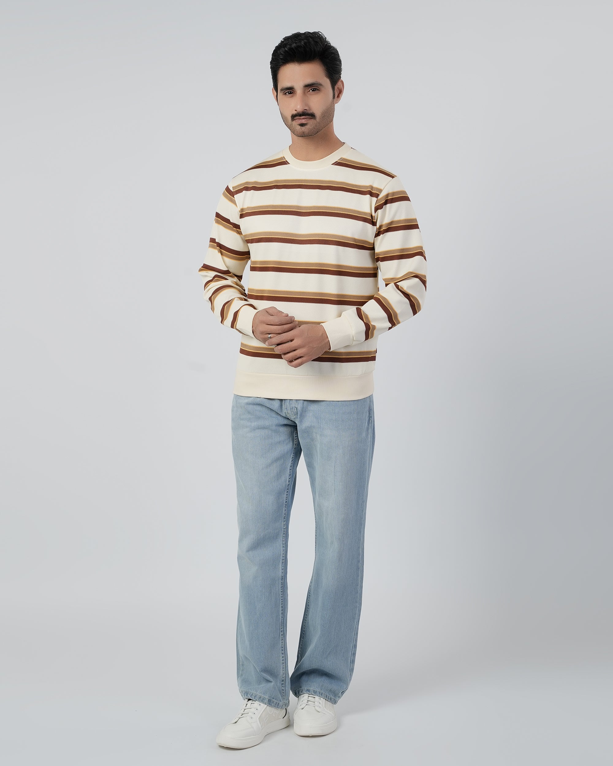 Men's Striper Sweatshirt