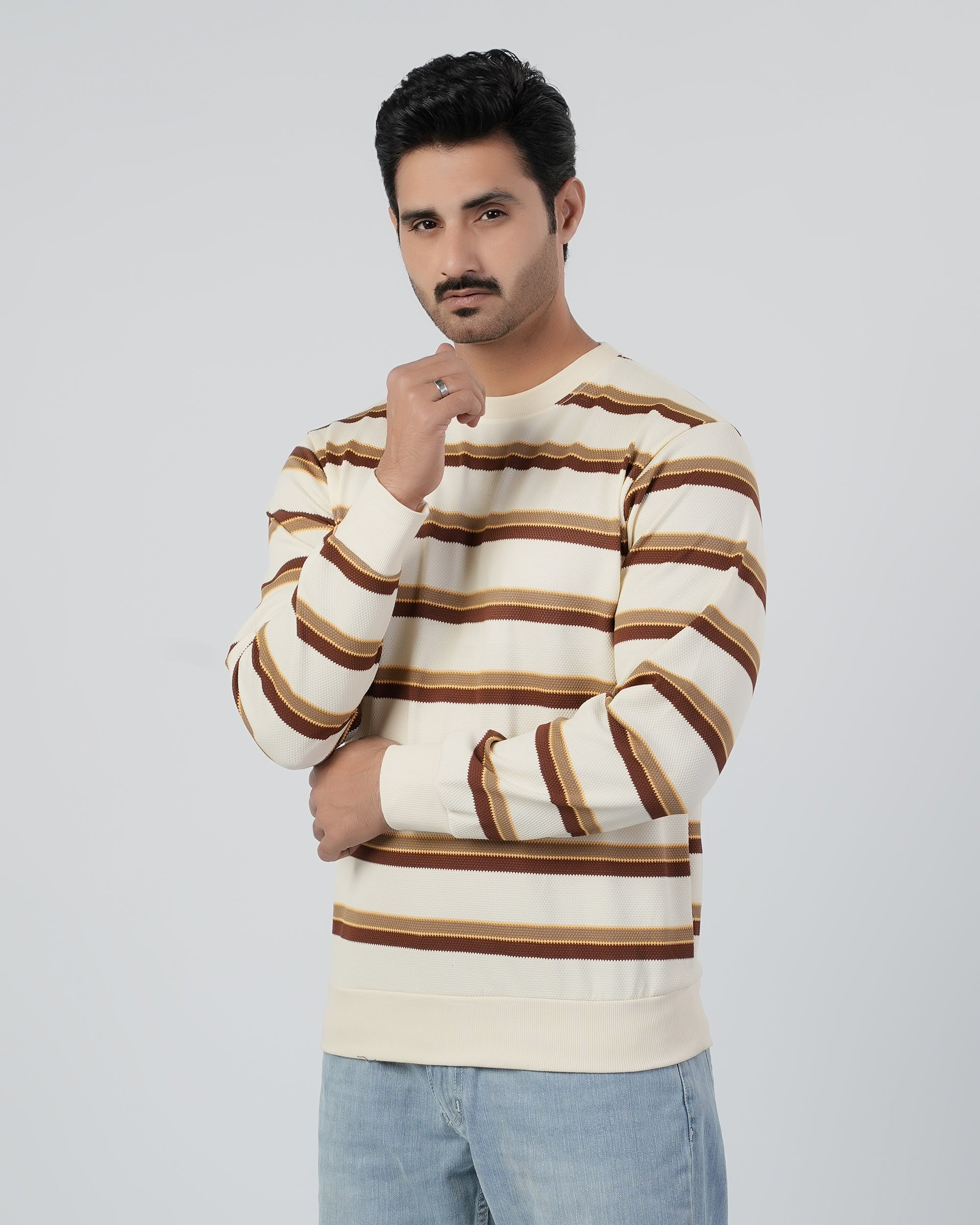Men's Striper Sweatshirt