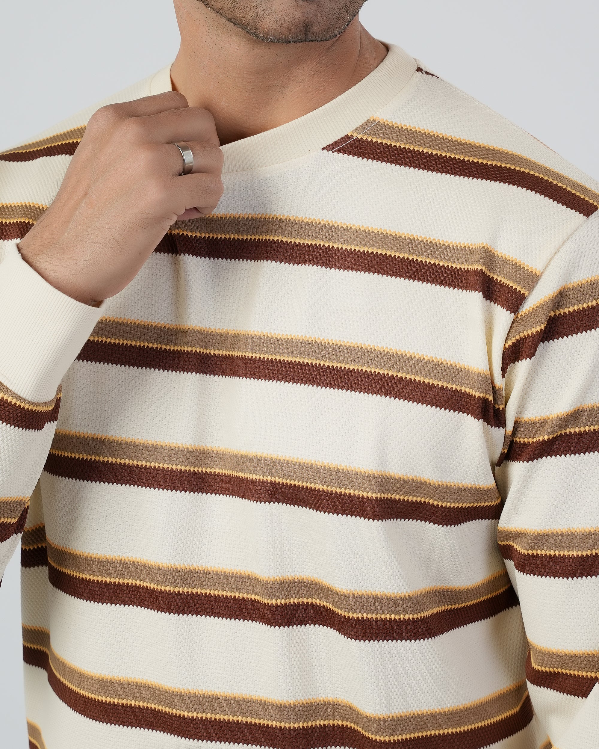 Men's Striper Sweatshirt