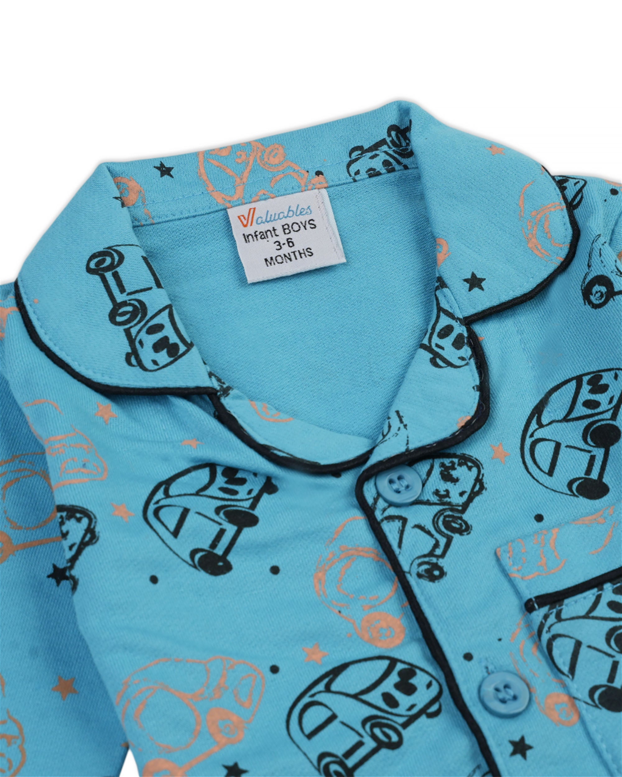 Valuables Newborn Boys Night Suit, Newborn Boys Sets & Suits, Chase Value, Chase Value