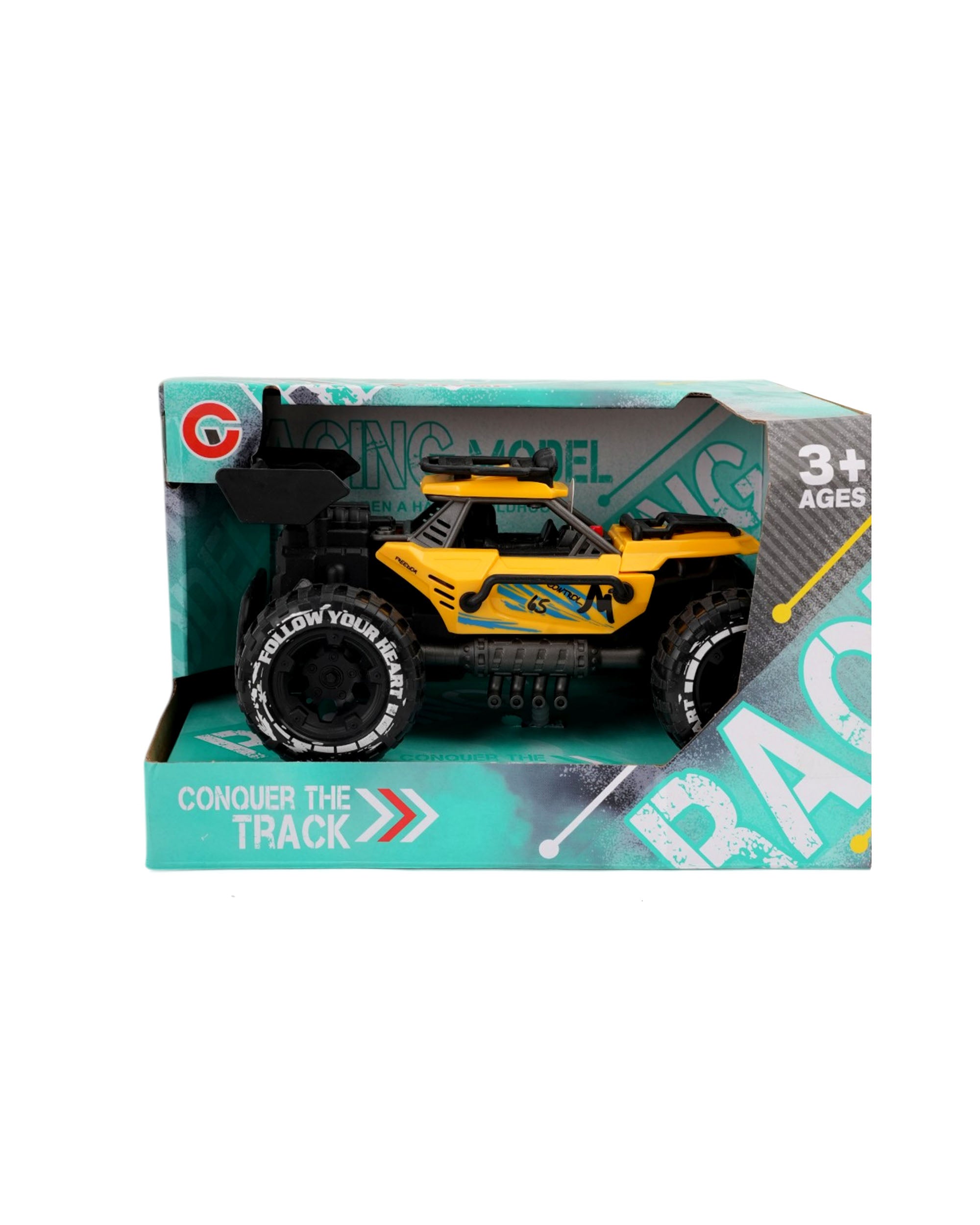 Friction Off-Road Jeep with Light and Music