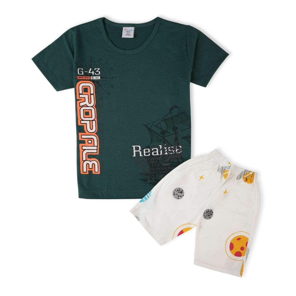 Valuable Boy’s Summer Set – Lightweight Shirt & Shorts Combo, Boys Sets & Suits, Chase Value, Chase Value