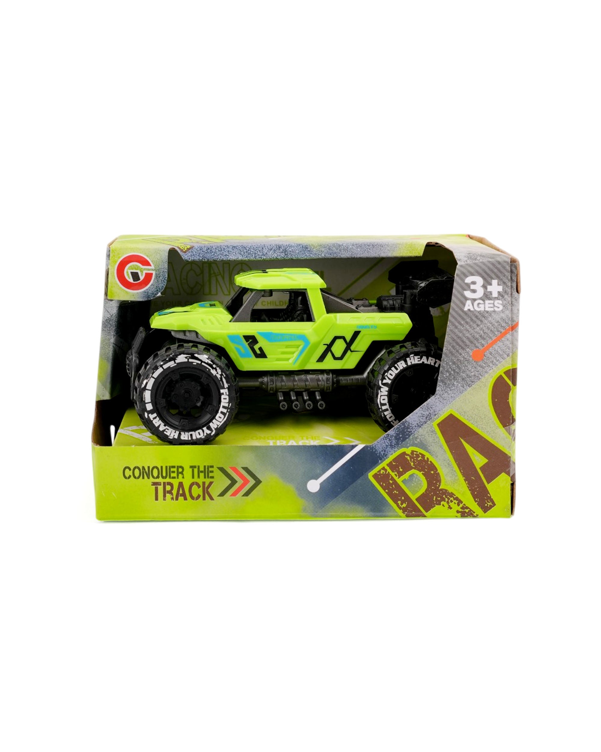 Friction Off-Road Jeep with Light and Music