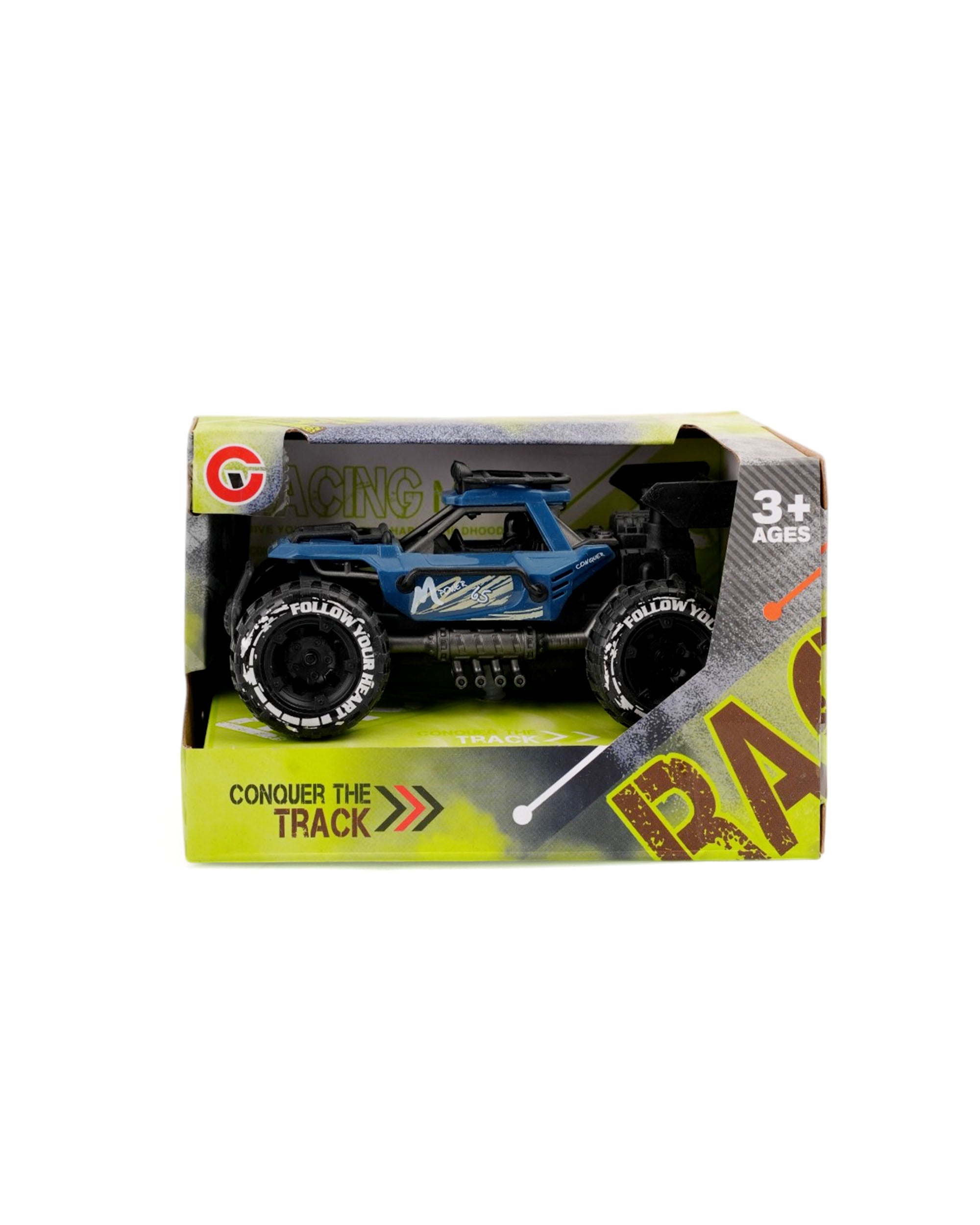 Friction Off-Road Jeep with Light and Music