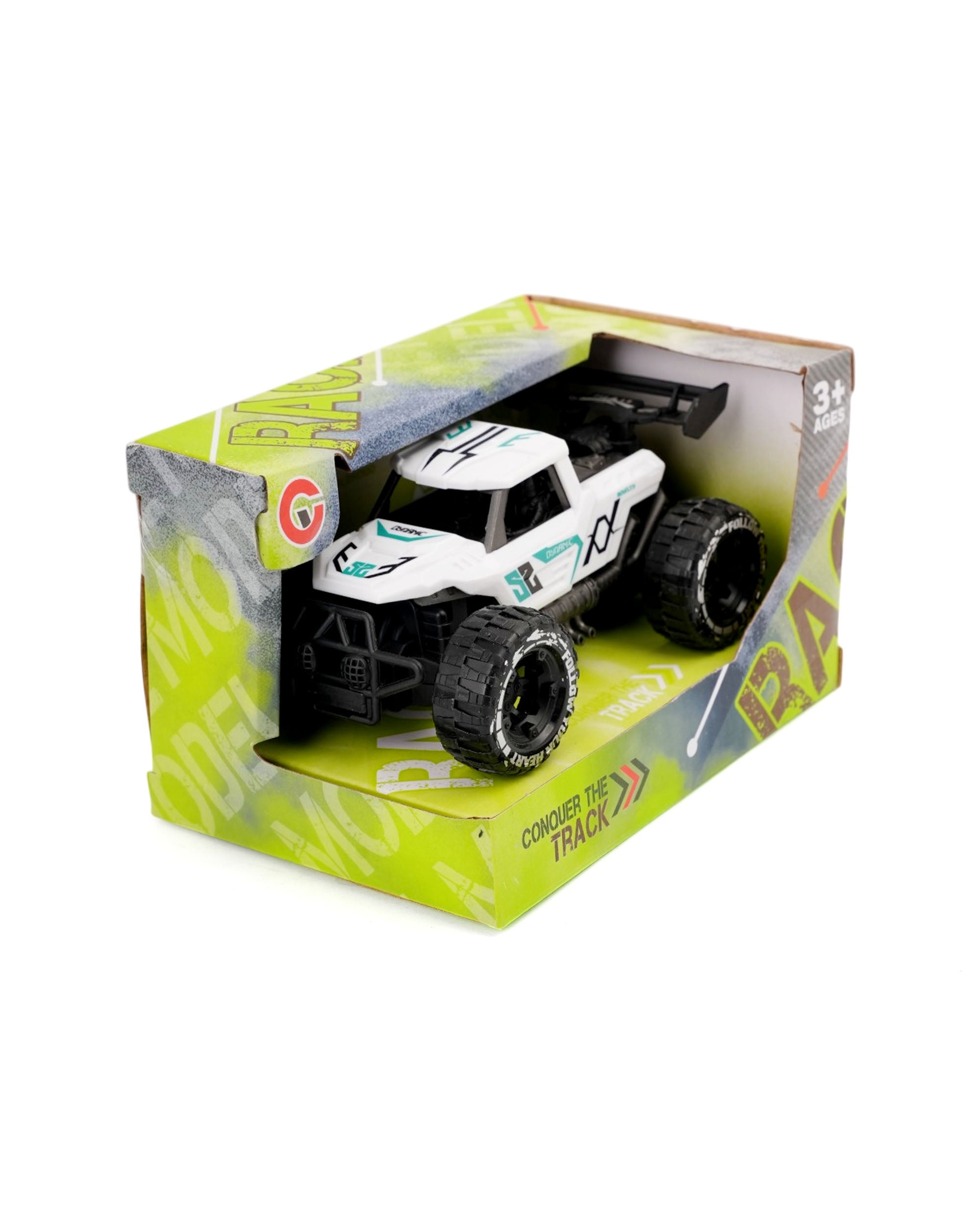 Friction Off-Road Jeep with Light and Music