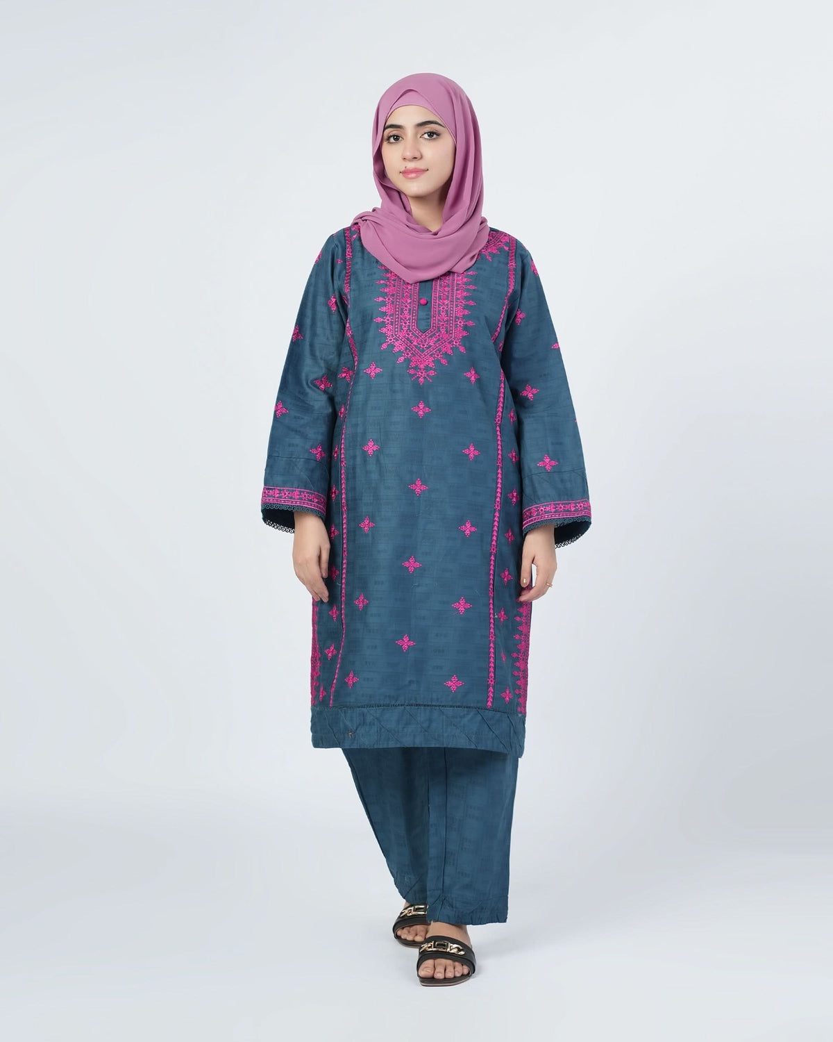 Valuables Women Embroidered 2-Piece Suit, Women Shalwar Suits, Chase Value, Chase Value