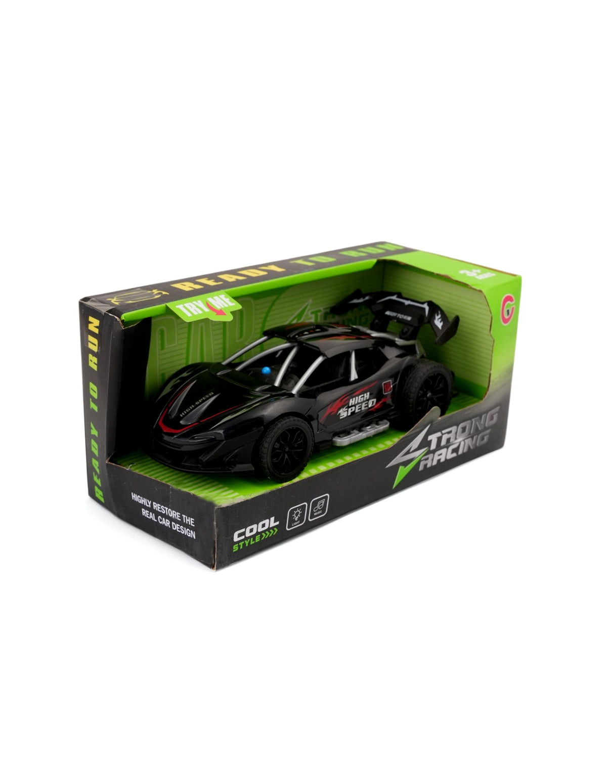 Friction Sport Car with Light and Music