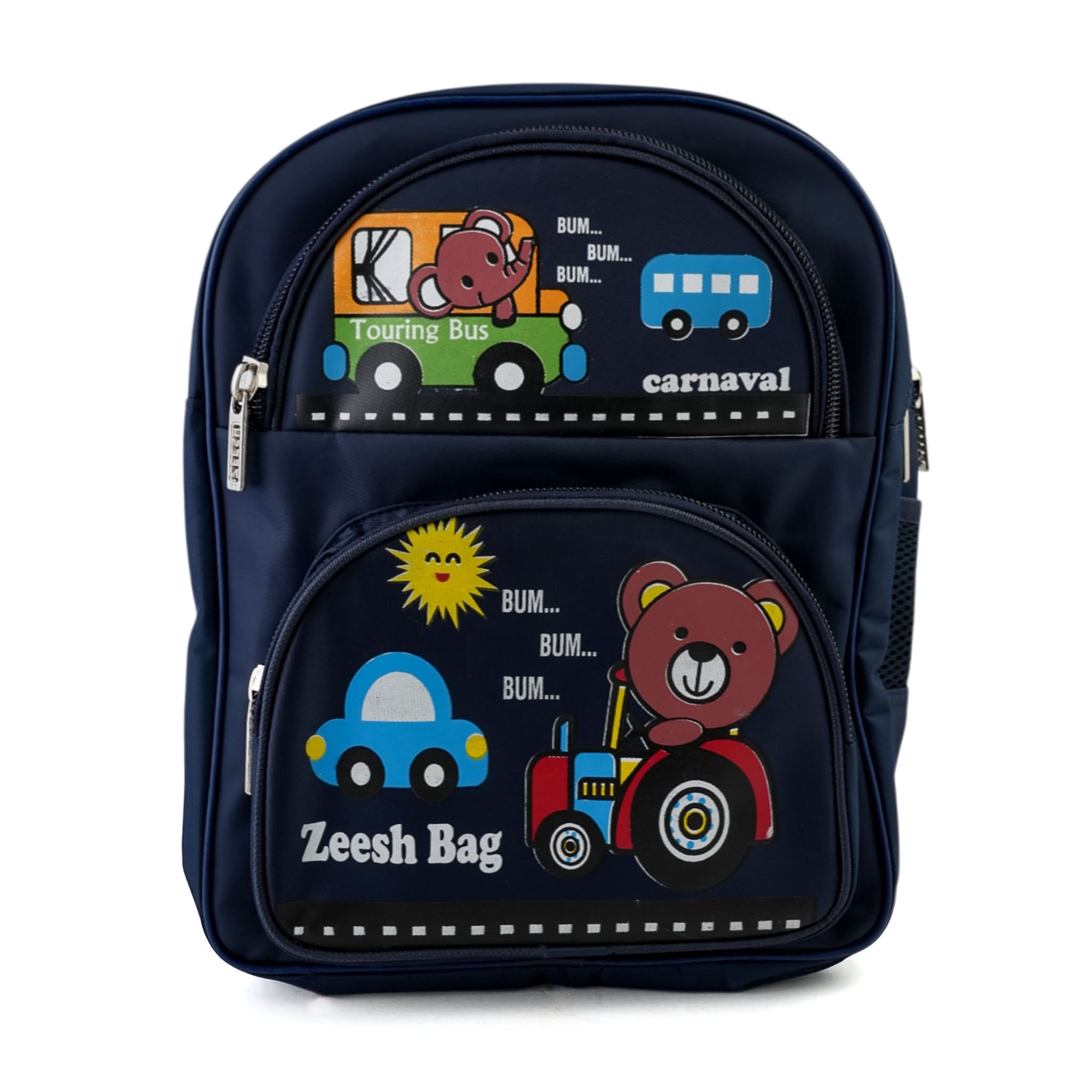 Kids School Backpack 13.5" – Mini School Bag for Toddlers & Pre-Nursery, School Bags, Chase Value, Chase Value