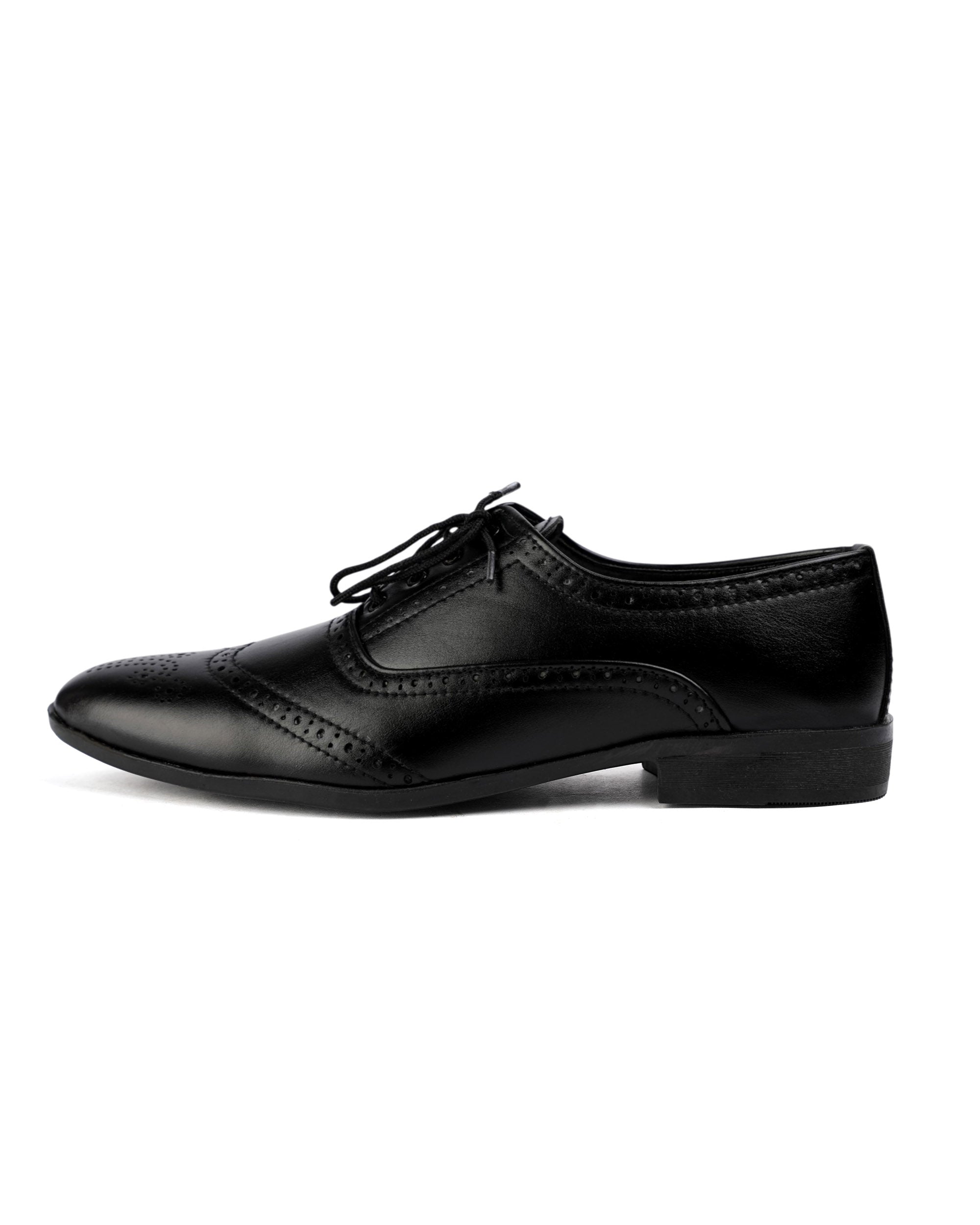 Men's Formal Brogue Lace-Up Shoes