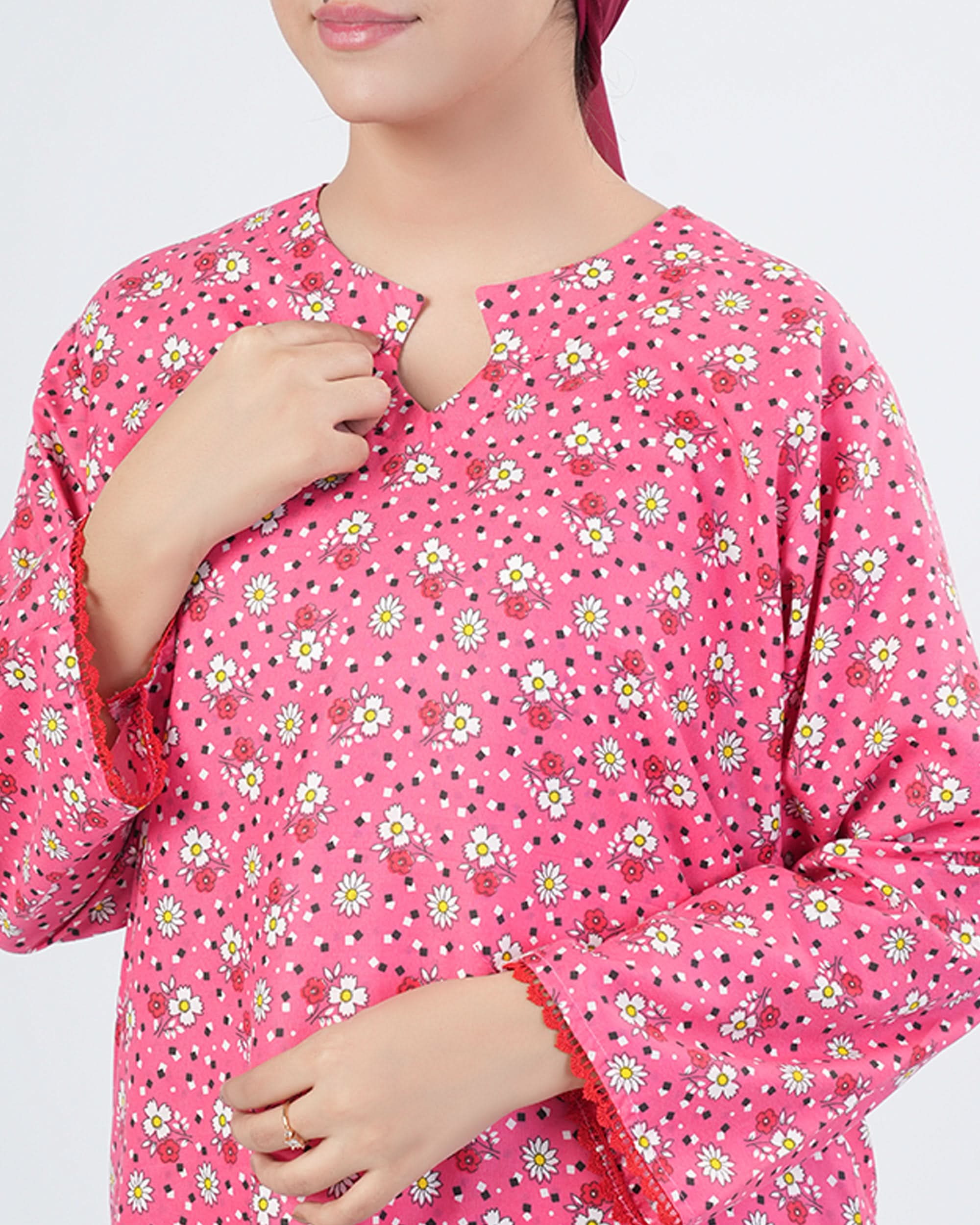 Women's Printed Unstitched 2pcs Suit, Women, 2Pcs Shalwar Suit, Chase Value, Chase Value