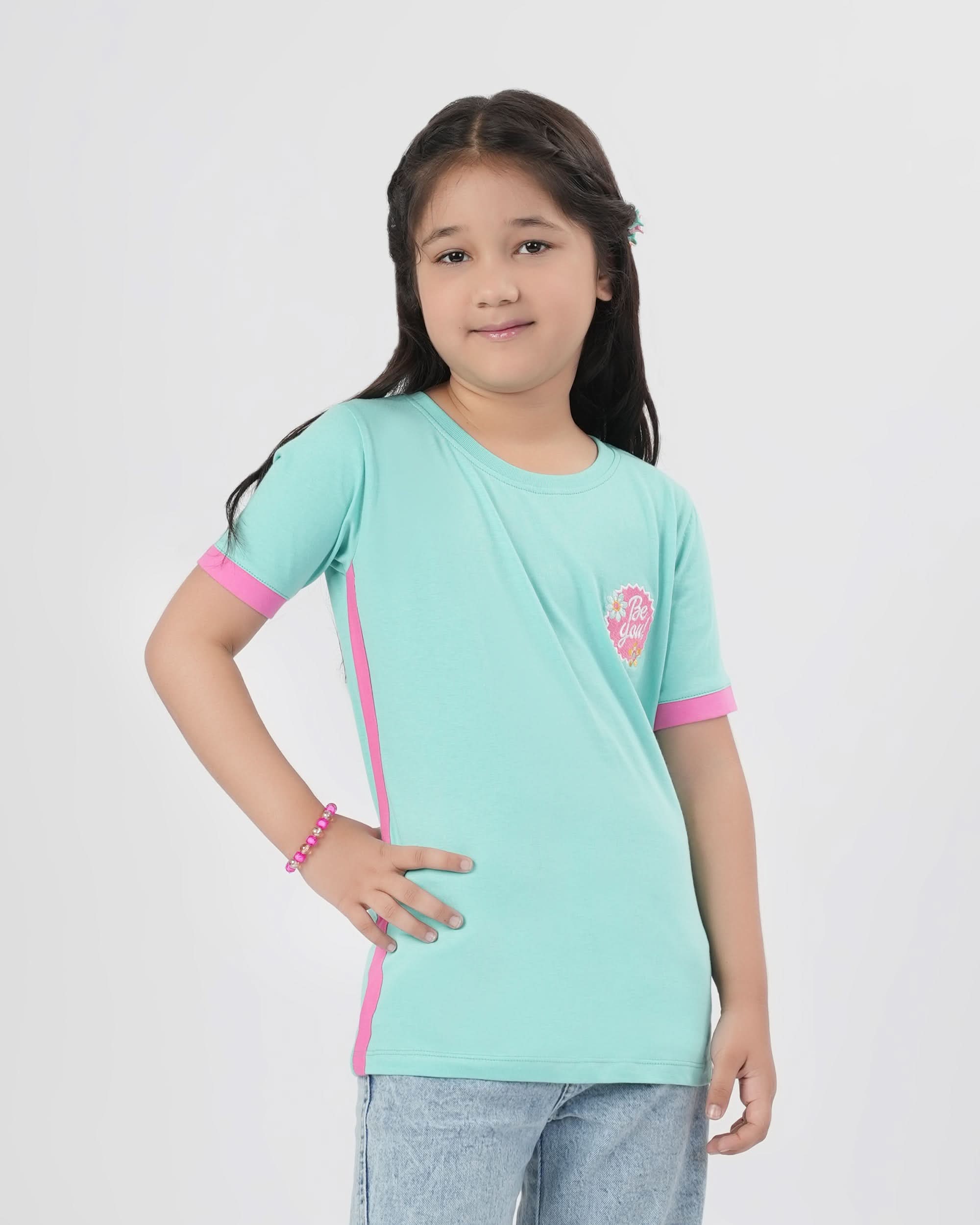 Eminent Girls Half Sleeves T-Shirt, Girls T-Shirts, Eminent, Chase Value