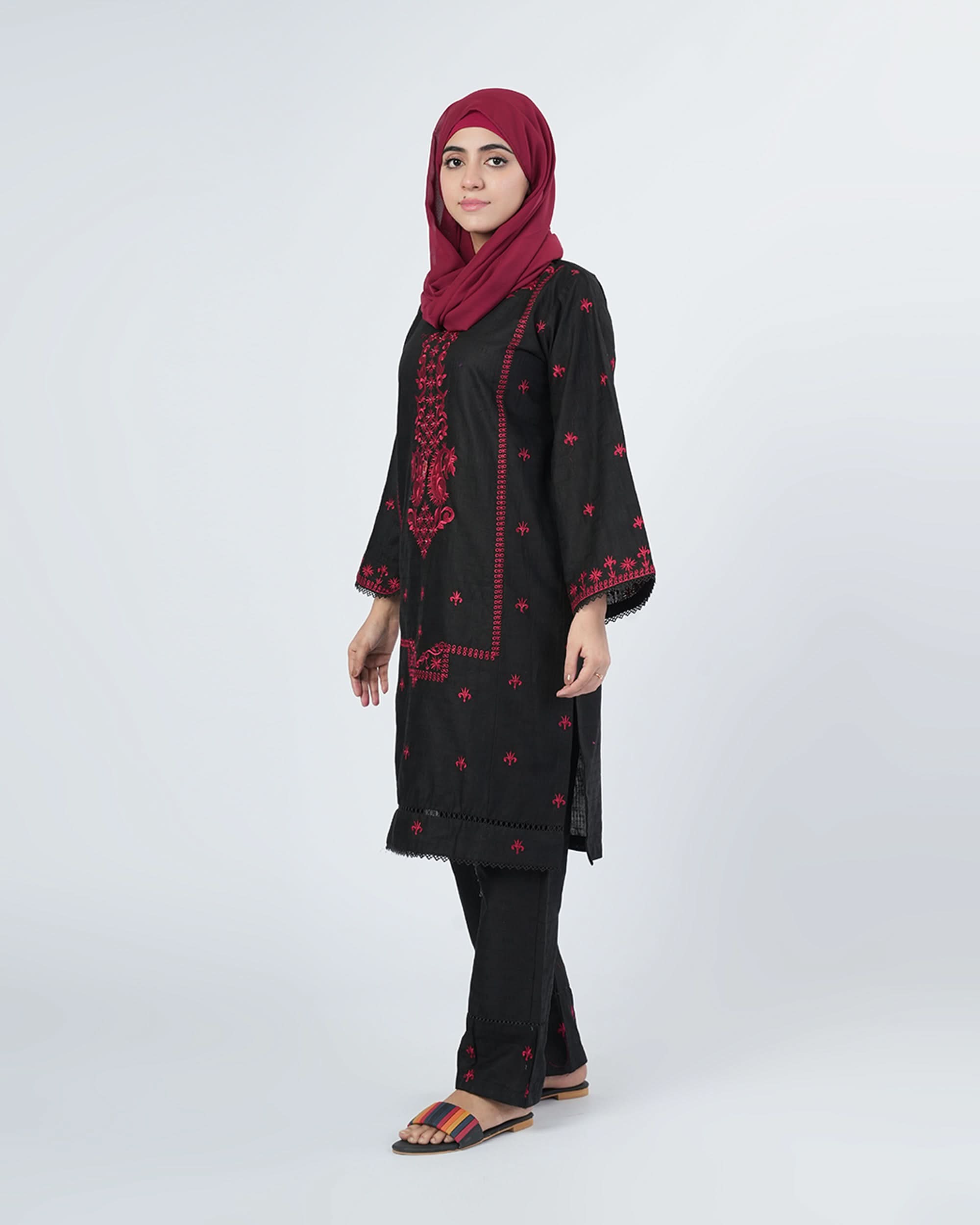 Valuables Women Embroidered 2-Piece Suit, Women Shalwar Suits, Chase Value, Chase Value