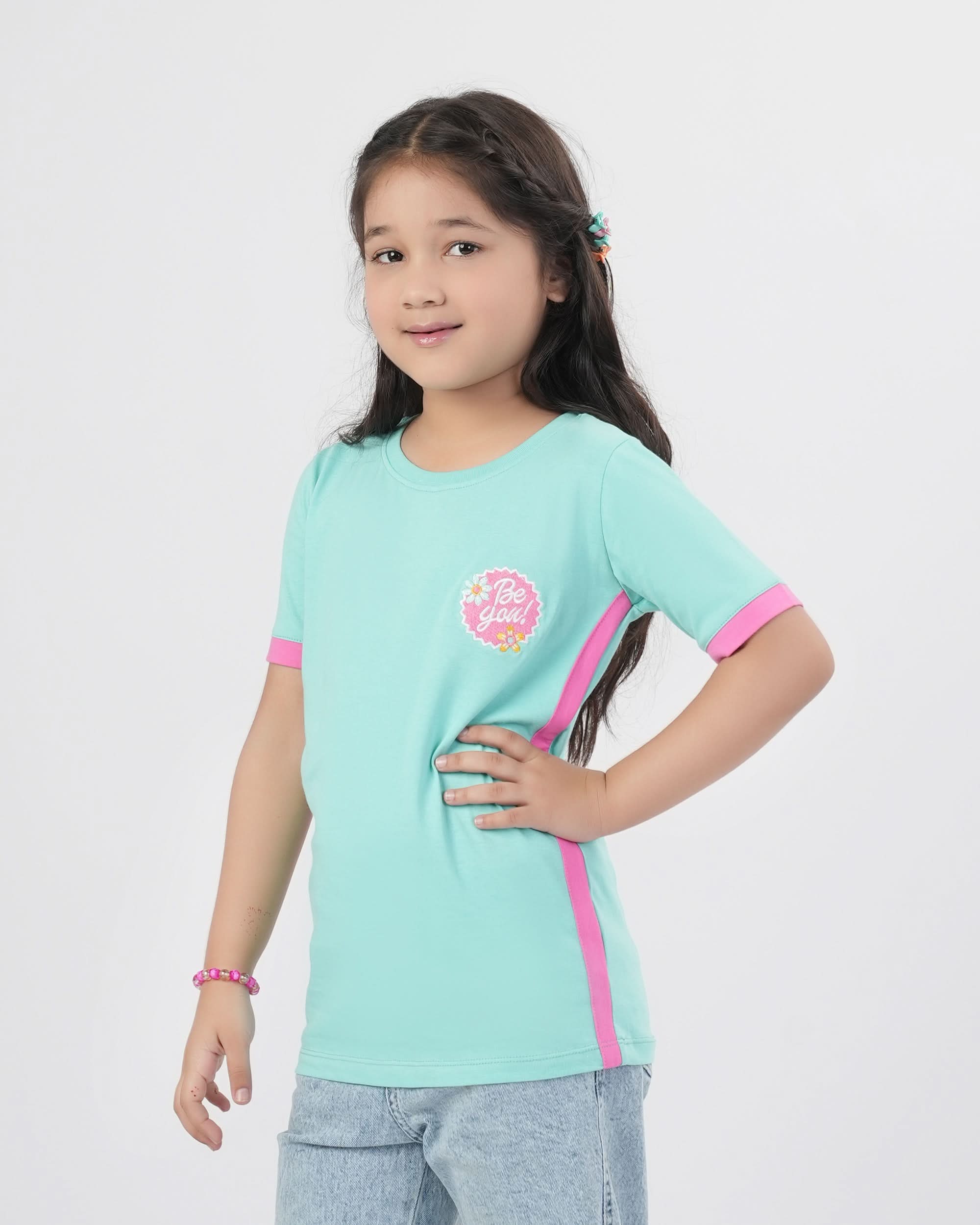 Eminent Girls Half Sleeves T-Shirt, Girls T-Shirts, Eminent, Chase Value