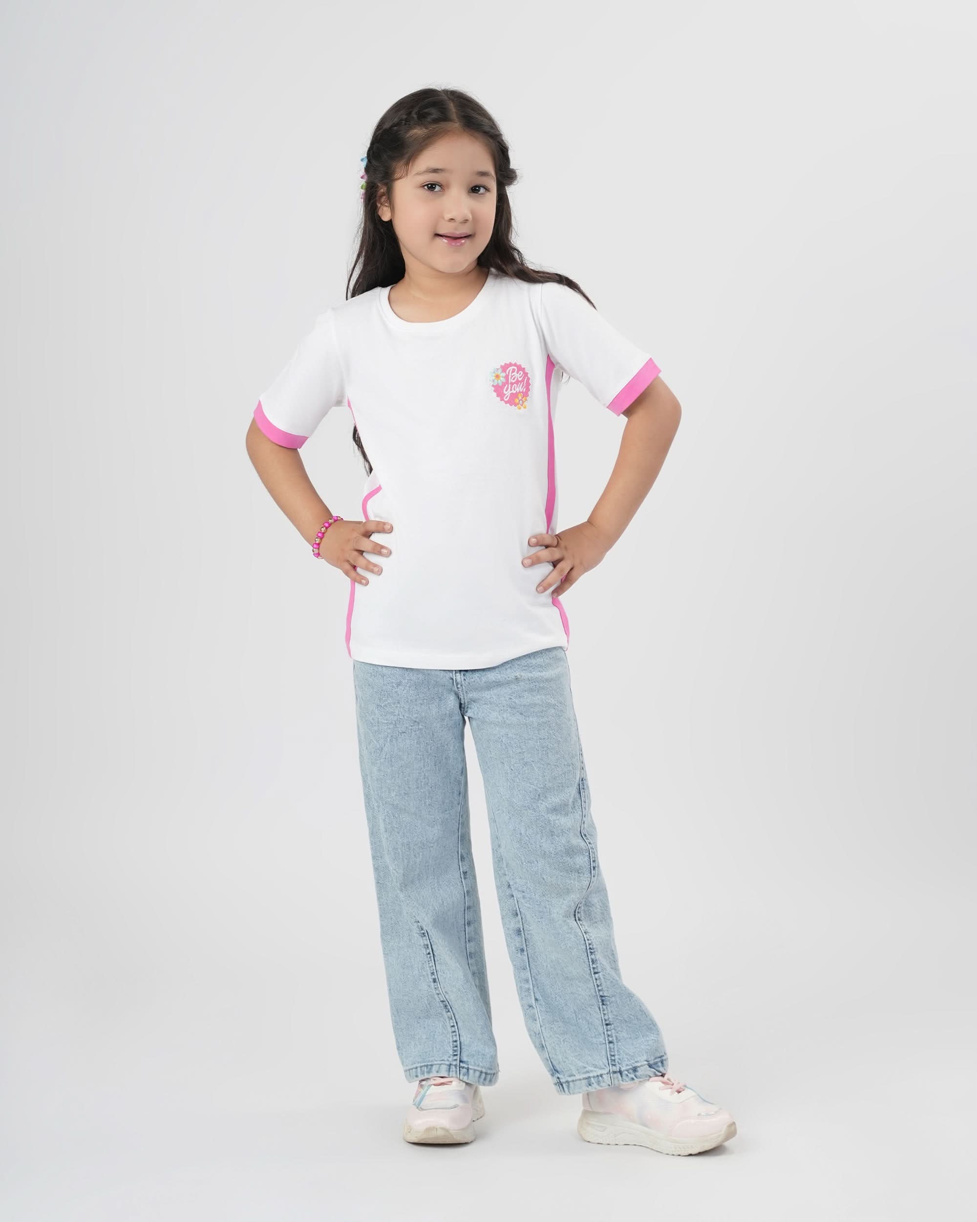 Eminent Girls Half Sleeves T-Shirt, Girls T-Shirts, Eminent, Chase Value