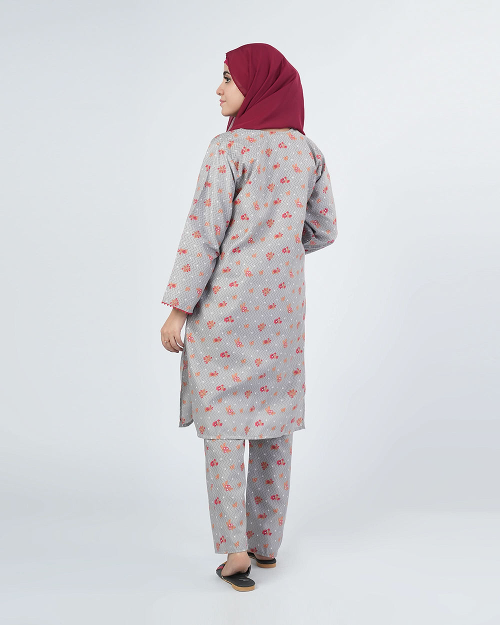 Women's Printed Unstitched 2pcs Suit, Women, 2Pcs Shalwar Suit, Chase Value, Chase Value