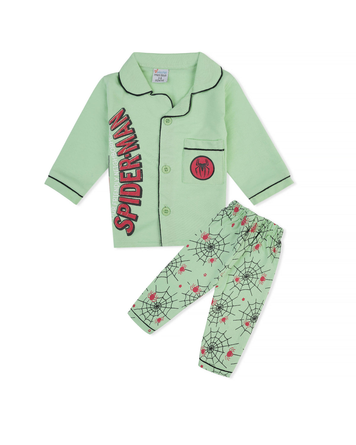 Valuables Newborn Boys Night Suit, Newborn Boys Sets & Suits, Chase Value, Chase Value