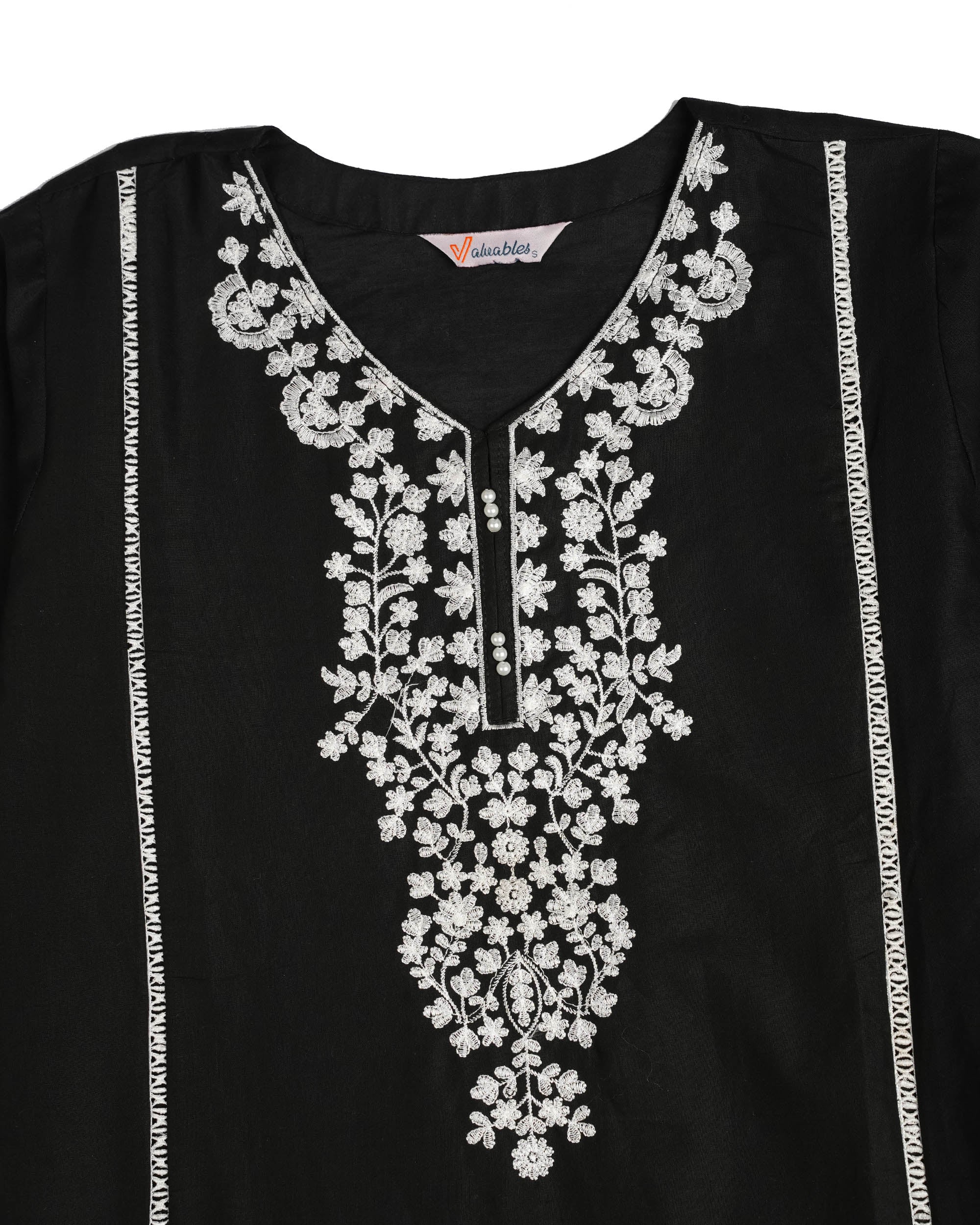 Valuables Women's Embroidered Kurti