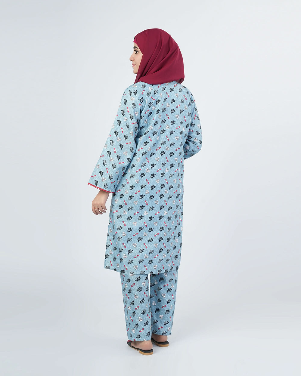 Women's Printed Unstitched 2pcs Suit, Women, 2Pcs Shalwar Suit, Chase Value, Chase Value