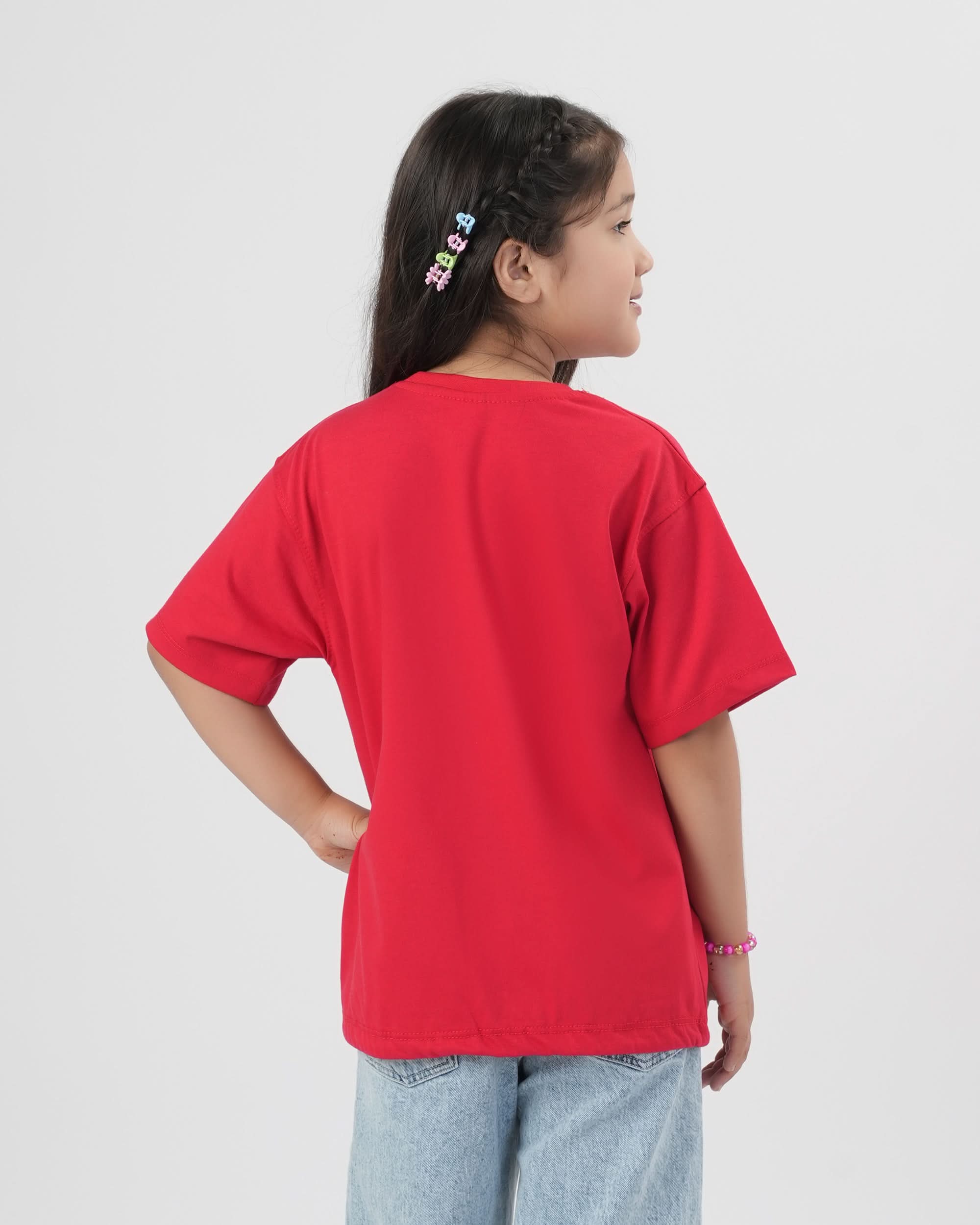 Value Girl’s Half Sleeves T-Shirt, Girls T-Shirts, Chase Value, Chase Value