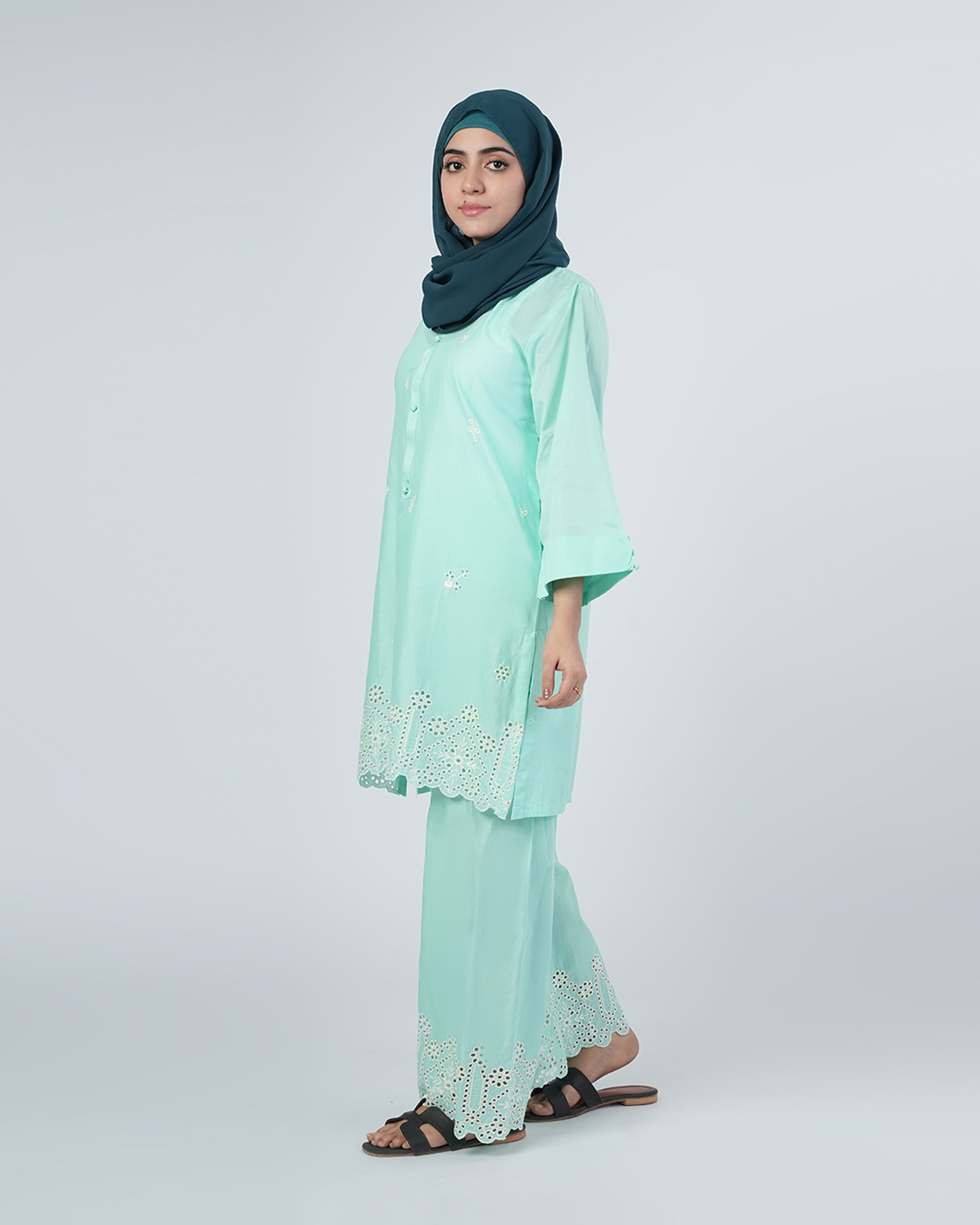 Valuables Women Fusion Embroidered 2-Piece Suit, Women Shalwar Suits, Chase Value, Chase Value
