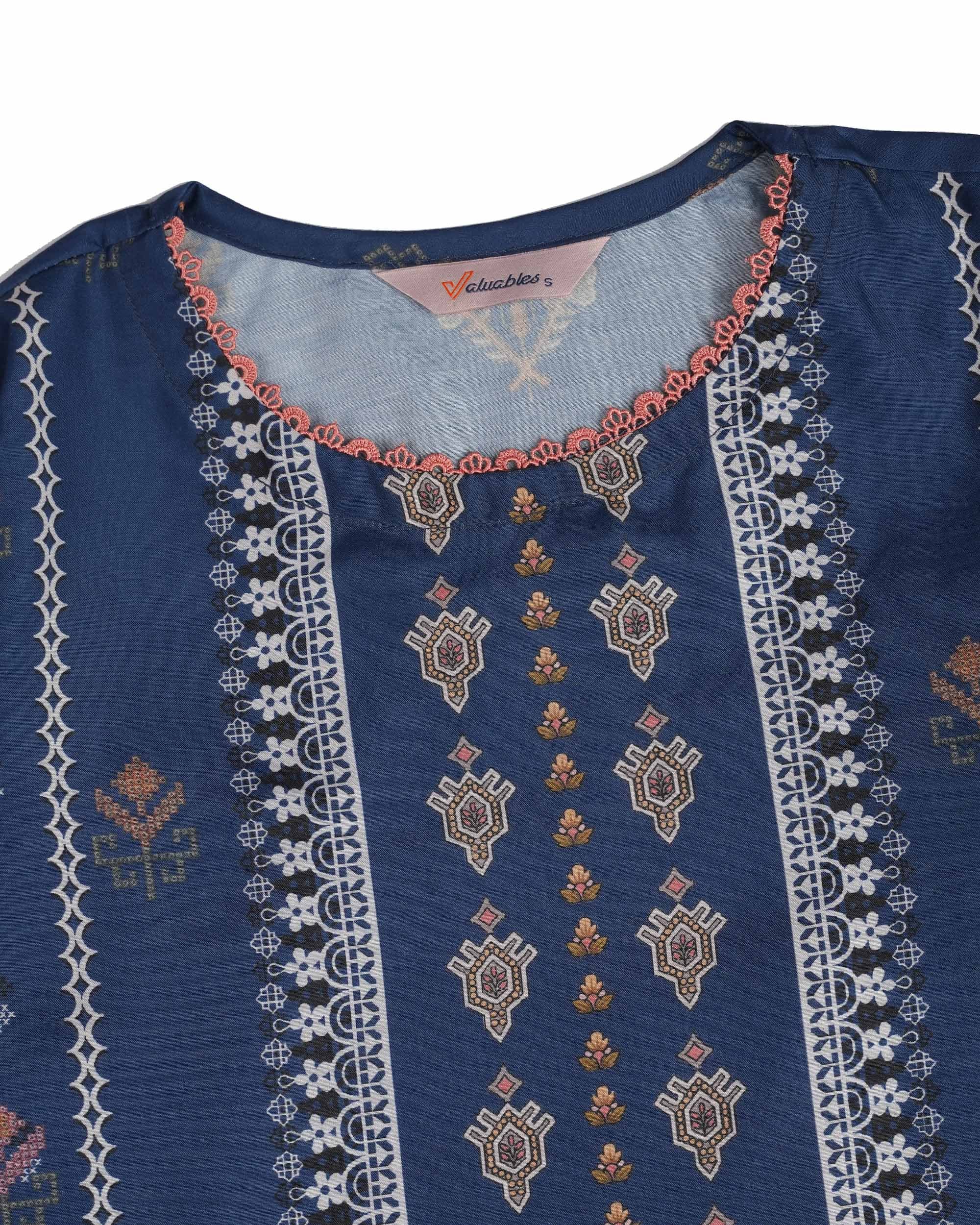 Valuables Women's Printed 3Pc Suit
