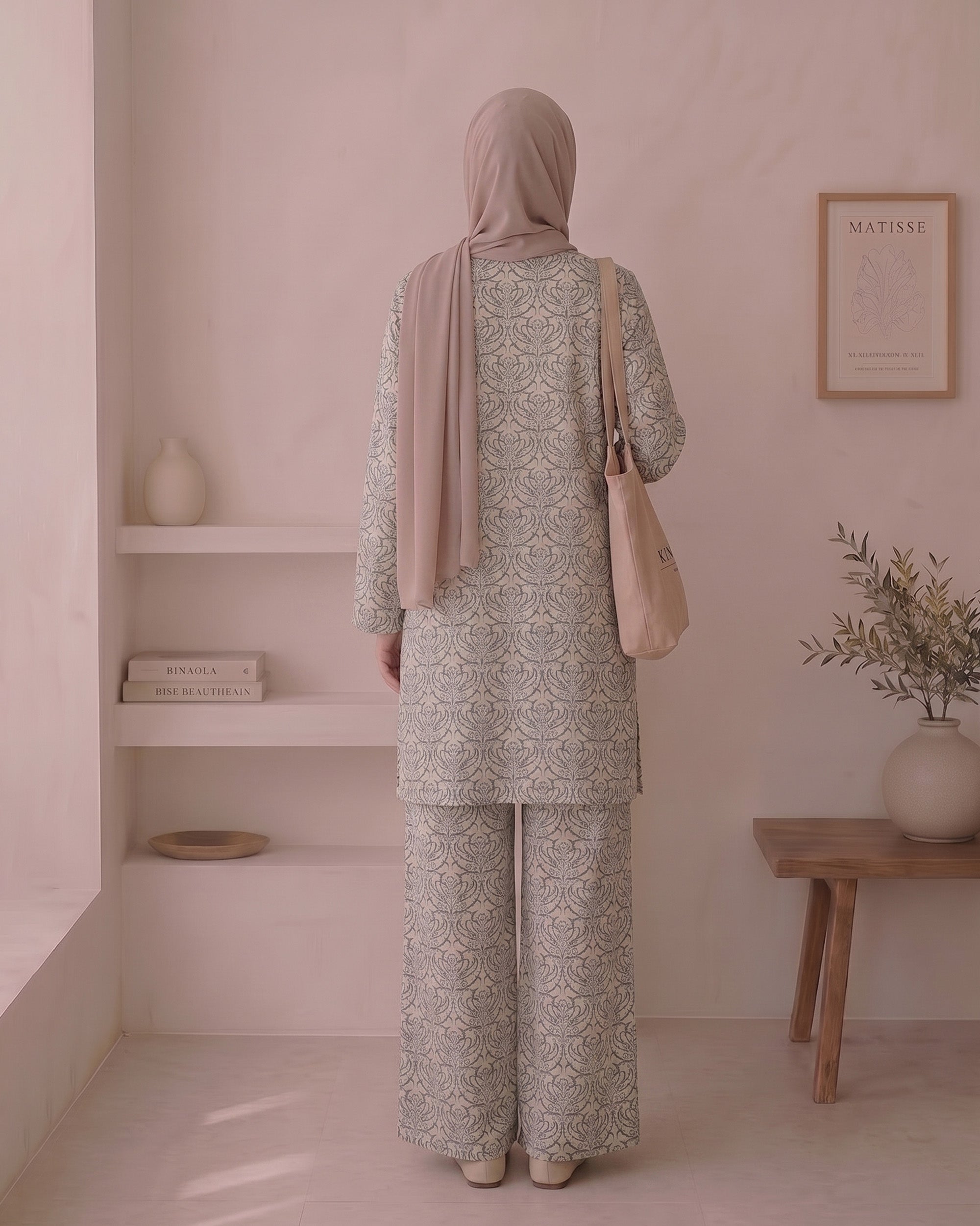 Valuables Women's Printed 2 Pc Suit