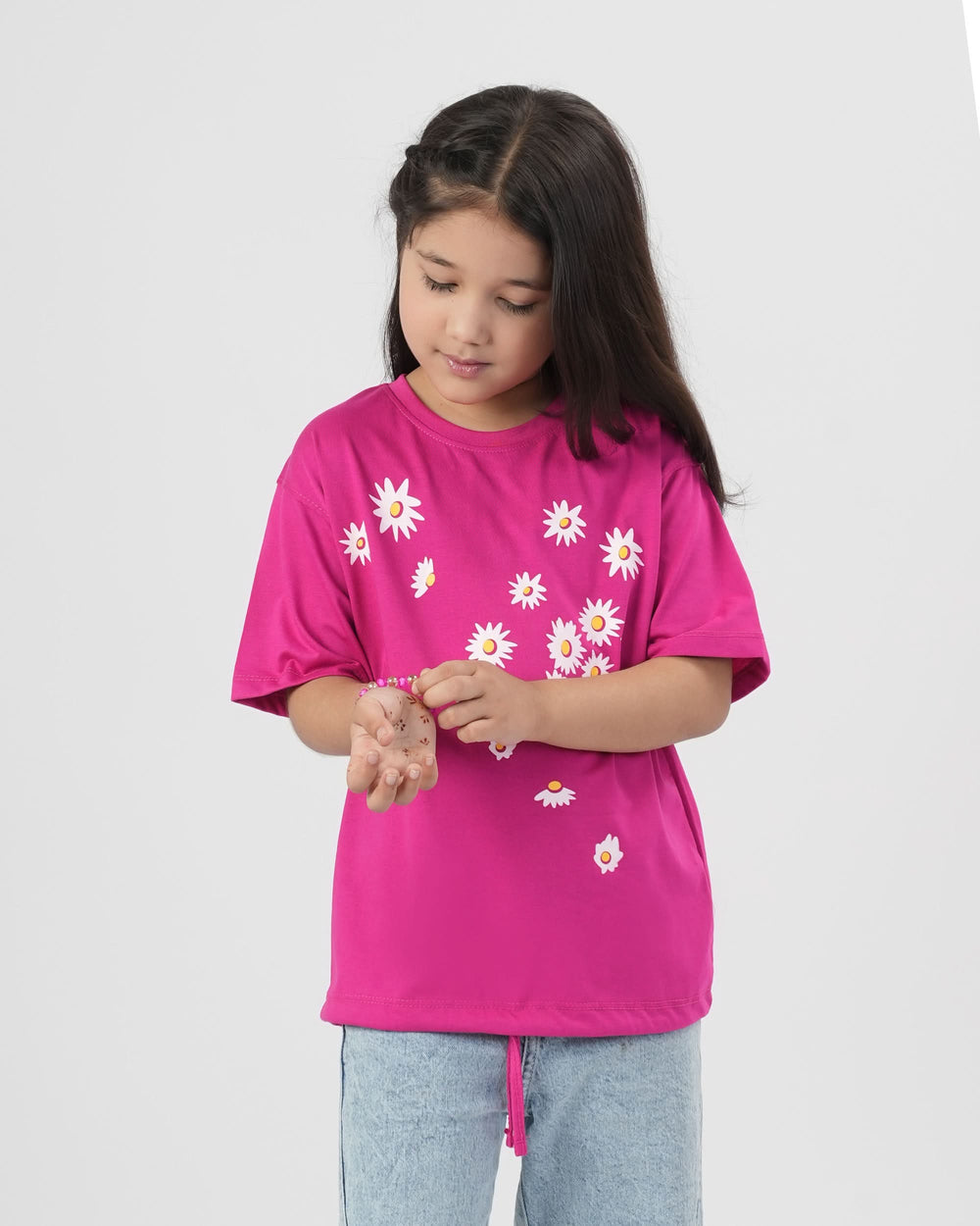 Value Girl’s Half Sleeves T-Shirt, Girls T-Shirts, Chase Value, Chase Value