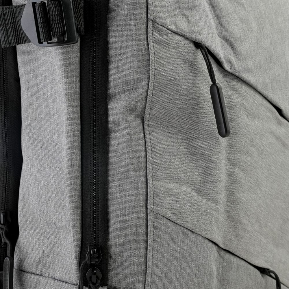 Laptop Backpack – Classic Multi-Compartment Bag for Daily Use - Grey, Bags & Accessories, Chase Value, Chase Value