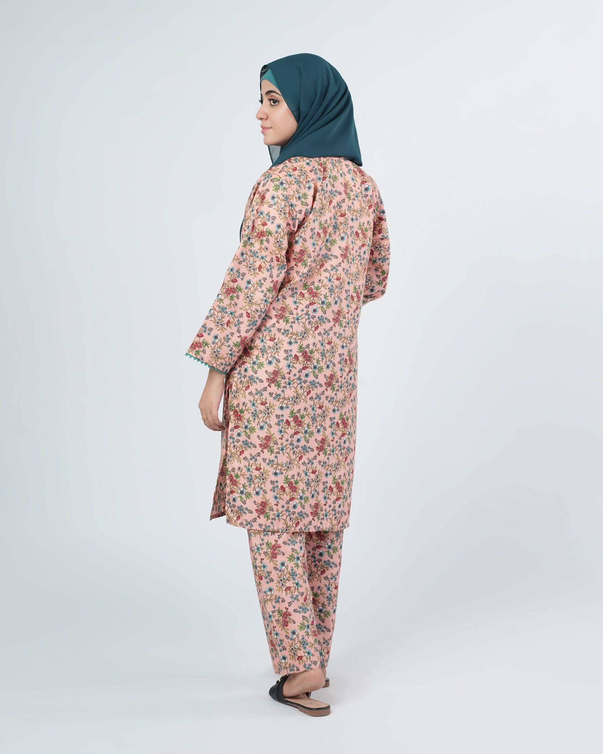 Women's Printed Unstitched 2pcs Suit, Women, 2Pcs Shalwar Suit, Chase Value, Chase Value