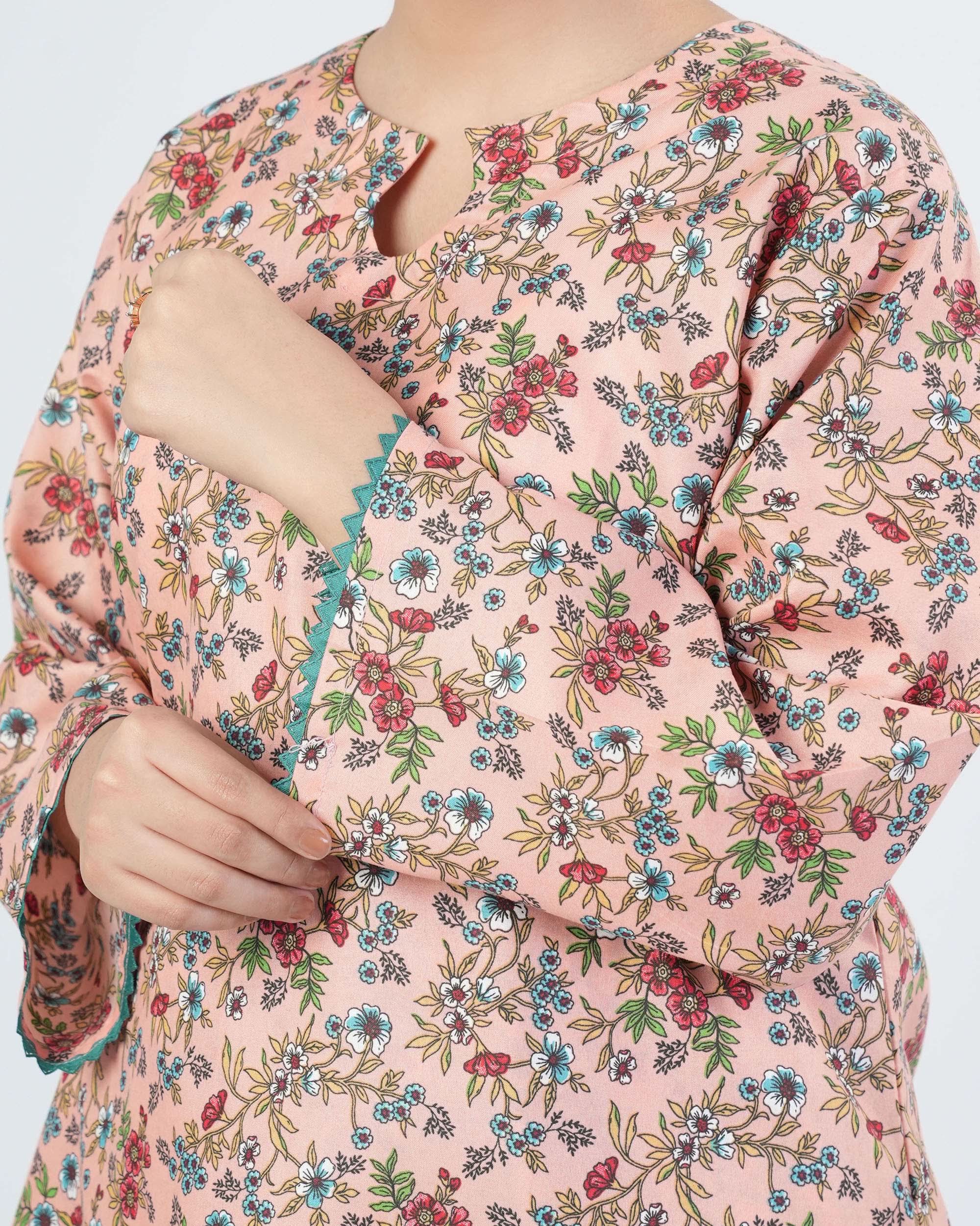 Women's Printed Unstitched 2pcs Suit, Women, 2Pcs Shalwar Suit, Chase Value, Chase Value