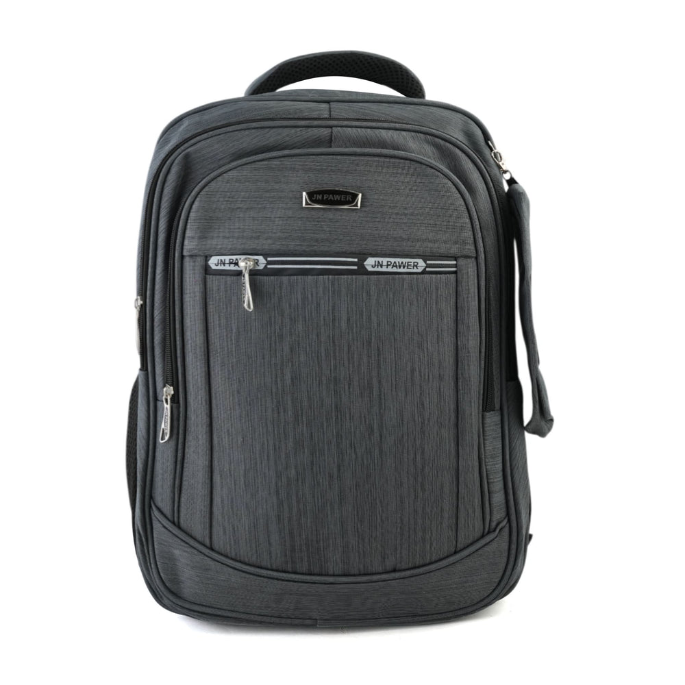 JN Power Backpack – Durable, Multi-Compartment Bag for Daily Use - Grey, School Bags, Chase Value, Chase Value
