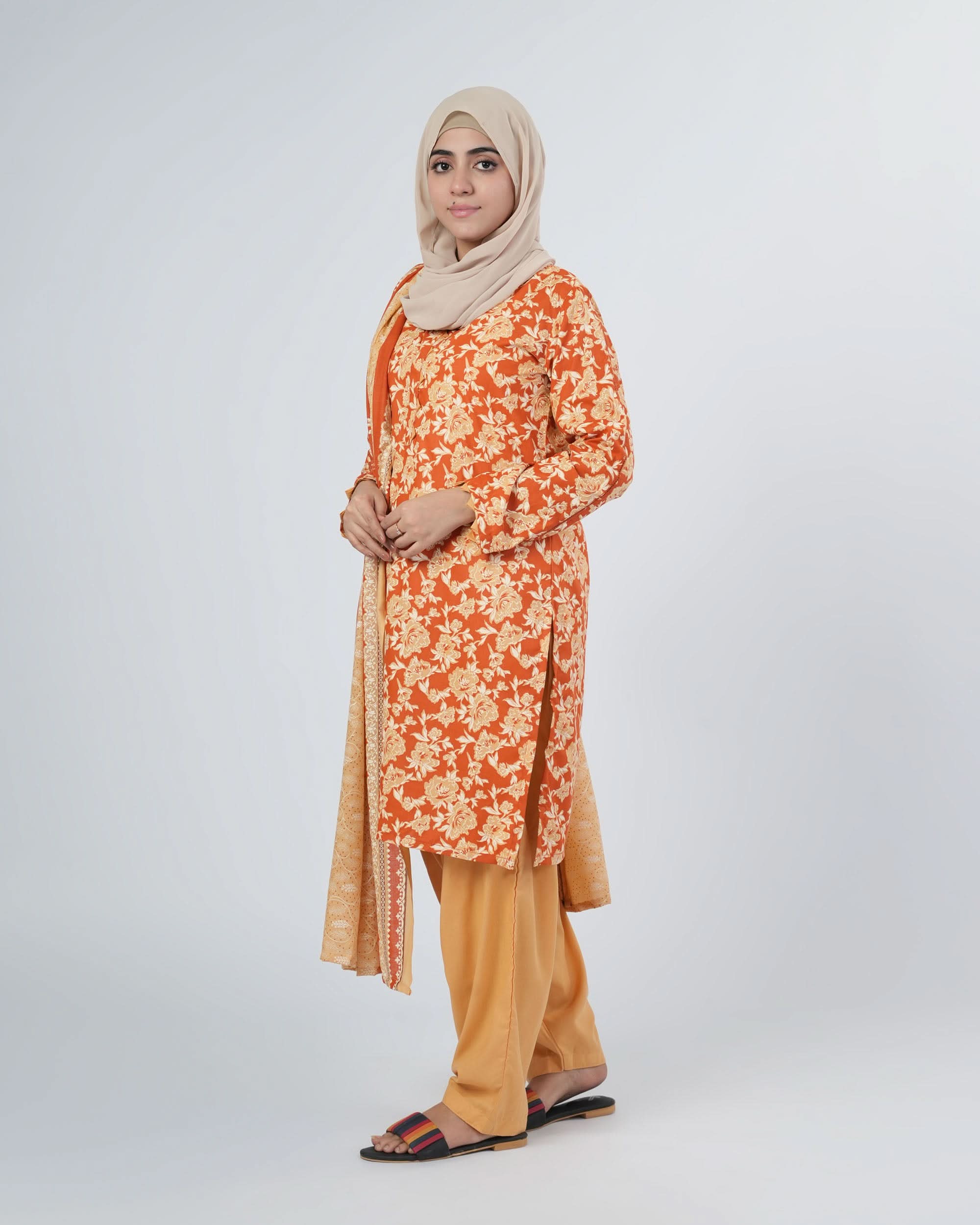 Valuables Women's Printed 3Pcs Suit, Women Shalwar Suits, Chase Value, Chase Value