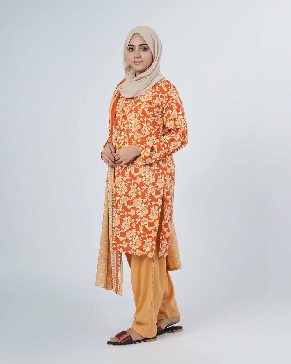 Valuables Women's Printed 3Pcs Suit, Women Shalwar Suits, Chase Value, Chase Value