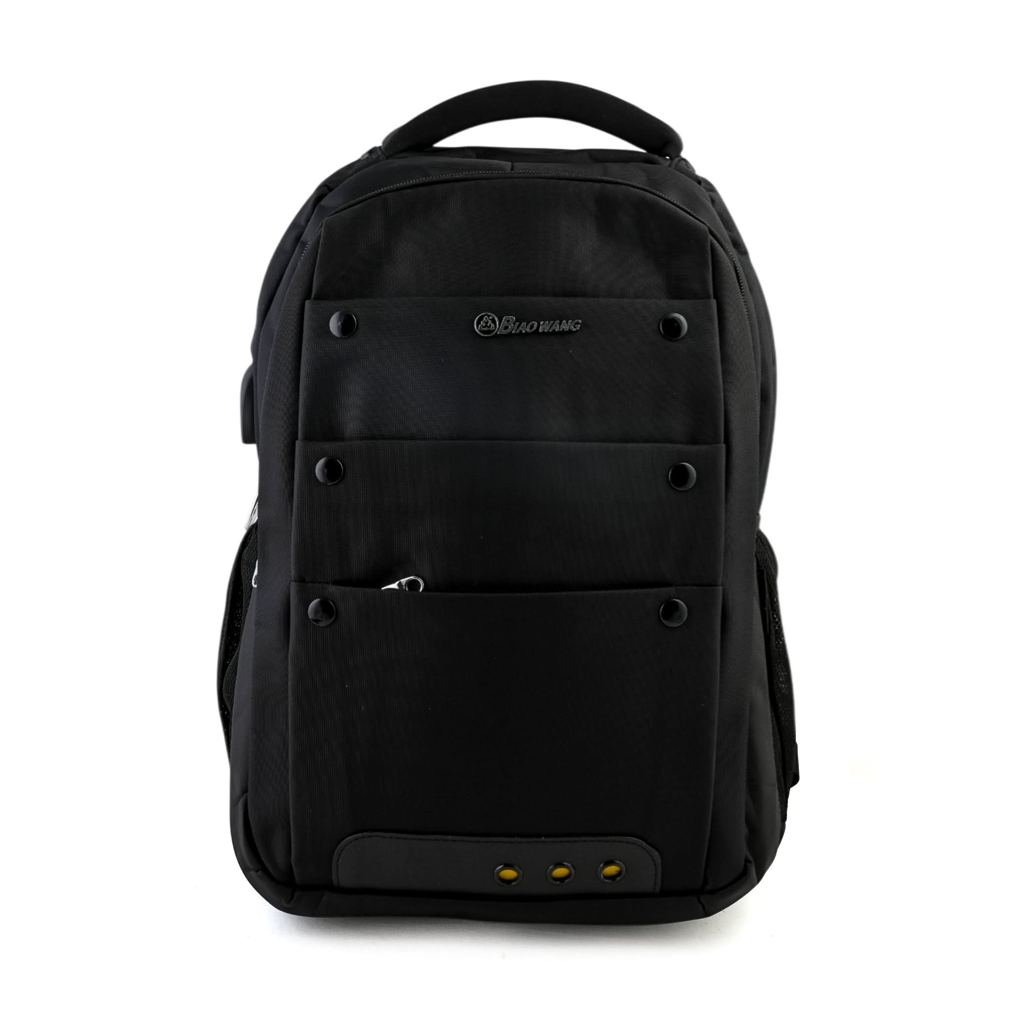 Biaowang Backpack – Practical, Tough & Tech-Friendly - Black, School Bags, Chase Value, Chase Value