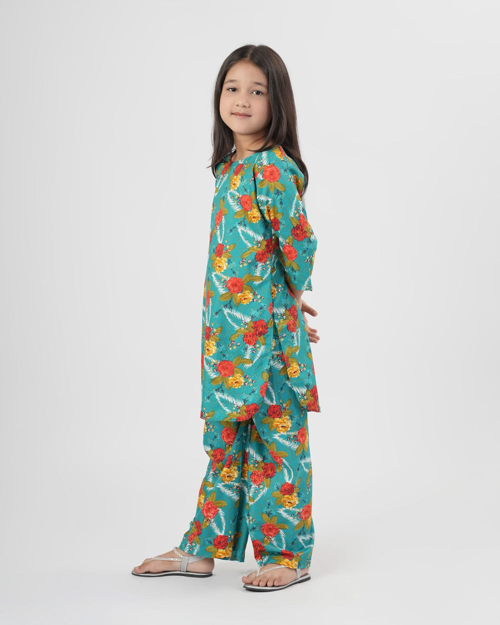 Valuables Girl’s 3PCS Suit, Girls Shalwar Kameez, Chase Value, Chase Value