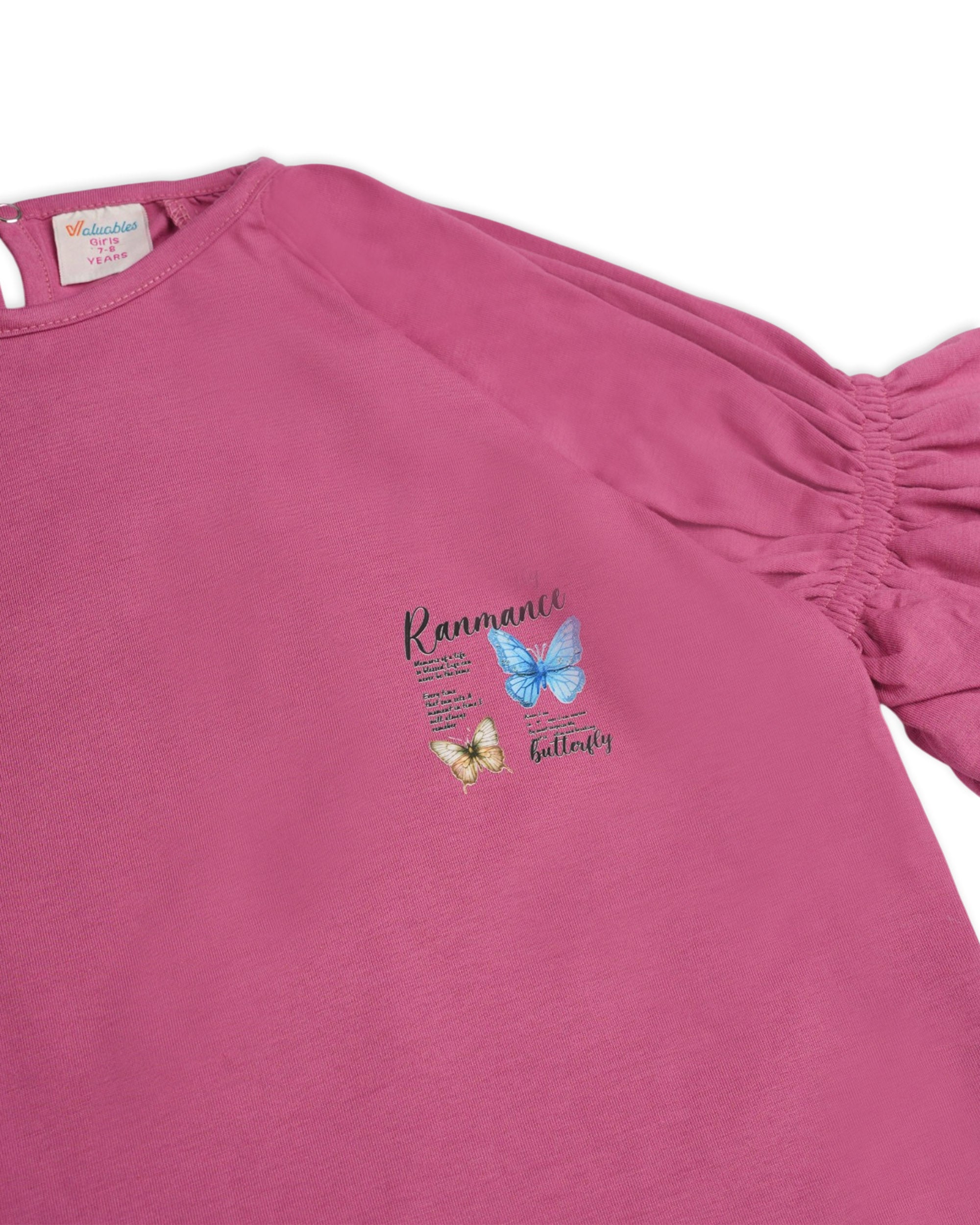 Valuables Girls Half Sleeve Top
