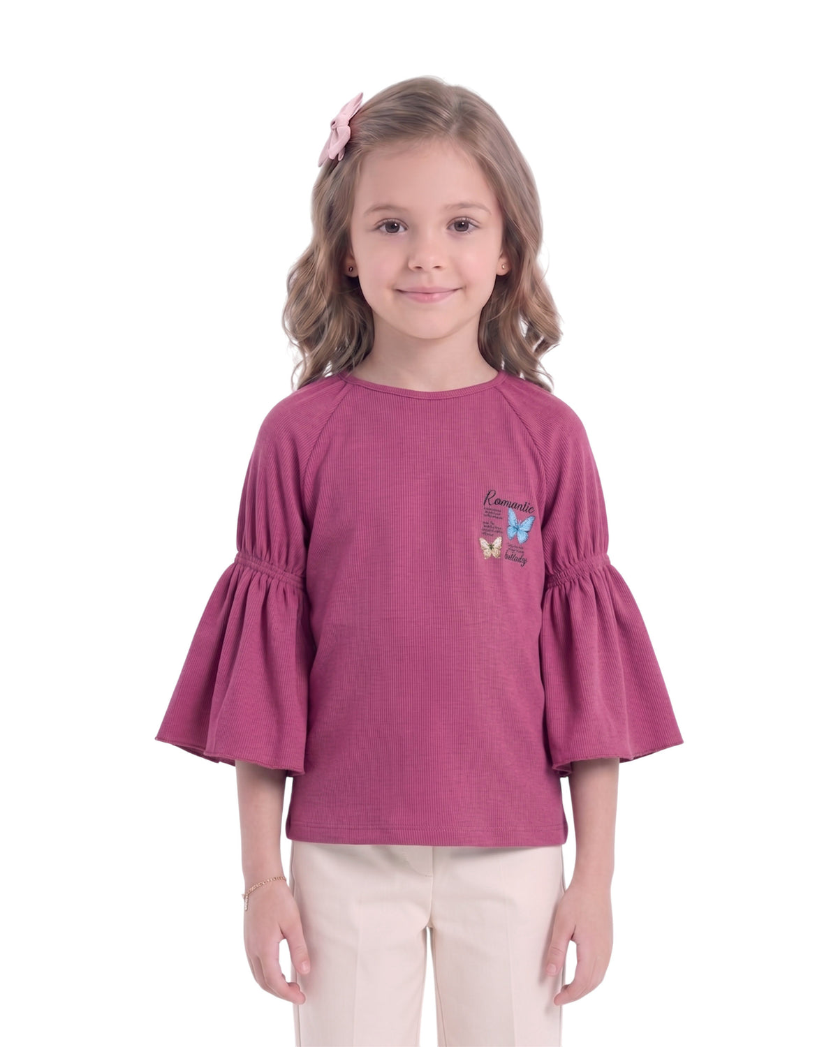 Valuables Girls Half Sleeve Top