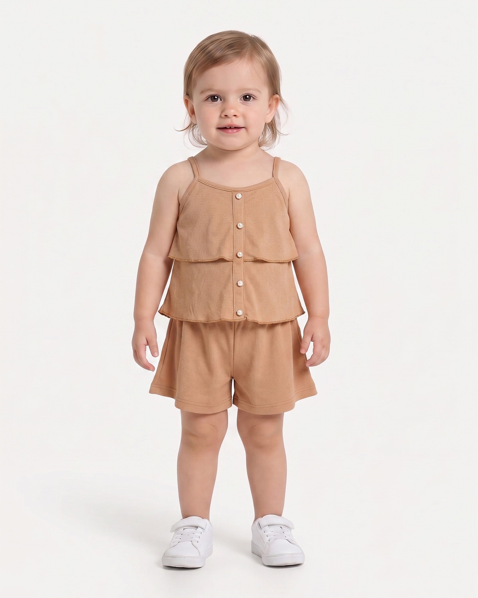 Valuables Girls Half Sleeve Suit