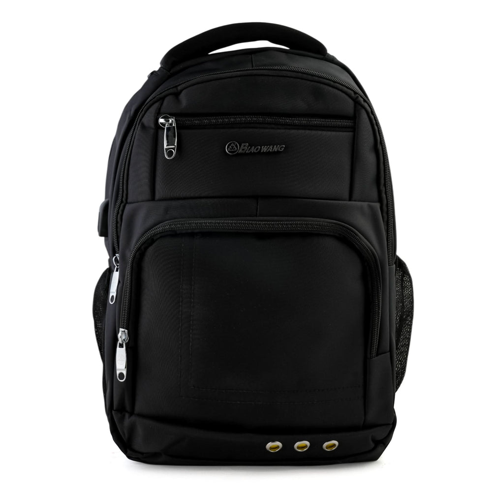 Biaowang Backpack – Practical, Tough & Tech-Friendly - Black, School Bags, Chase Value, Chase Value