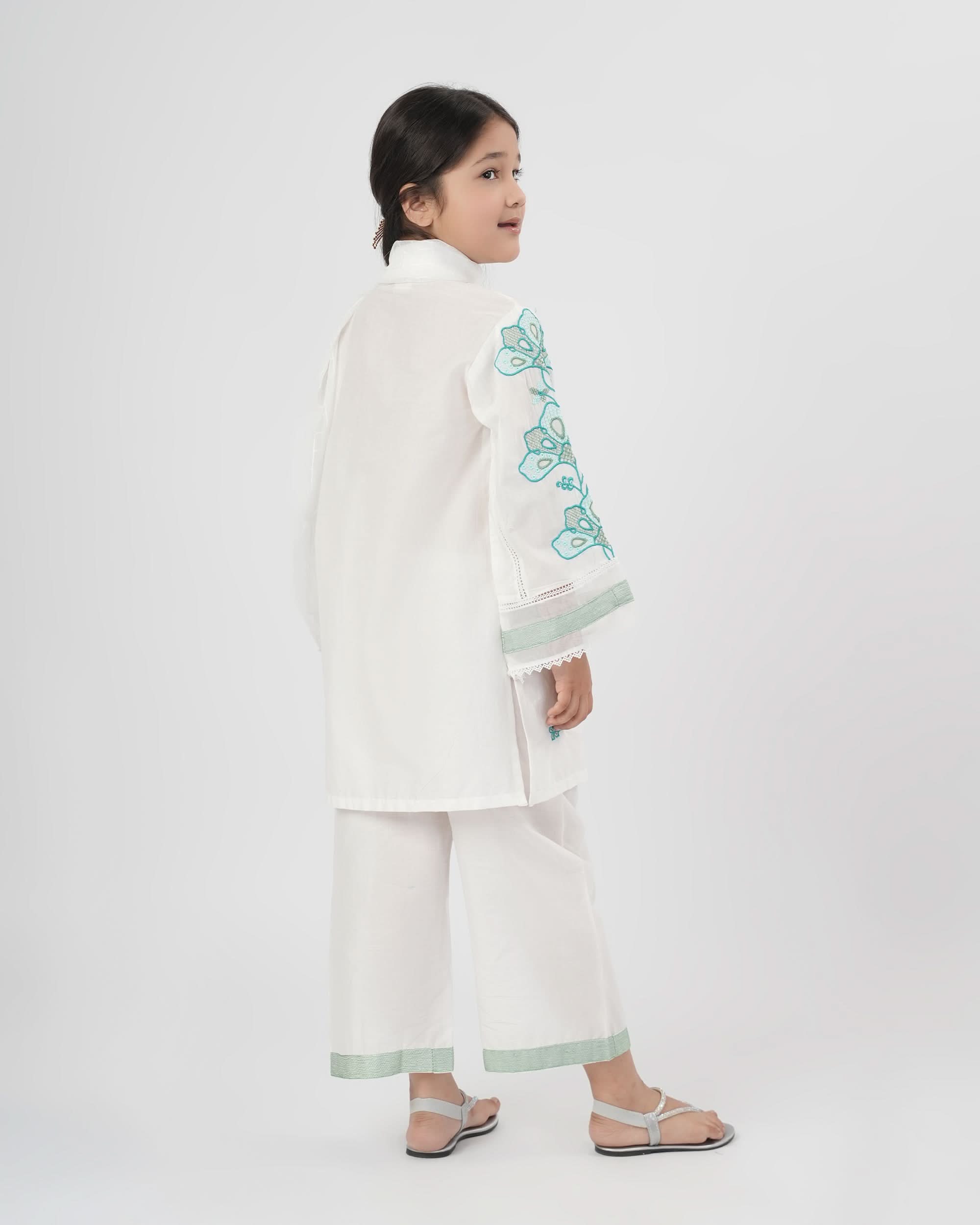 Girl’s Embroidered 2Pc Suit, Girls Shalwar Kameez, Chase Value, Chase Value