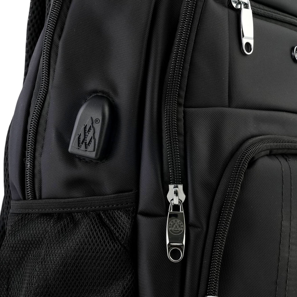 Biaowang Backpack – Practical, Tough & Tech-Friendly - Black, School Bags, Chase Value, Chase Value