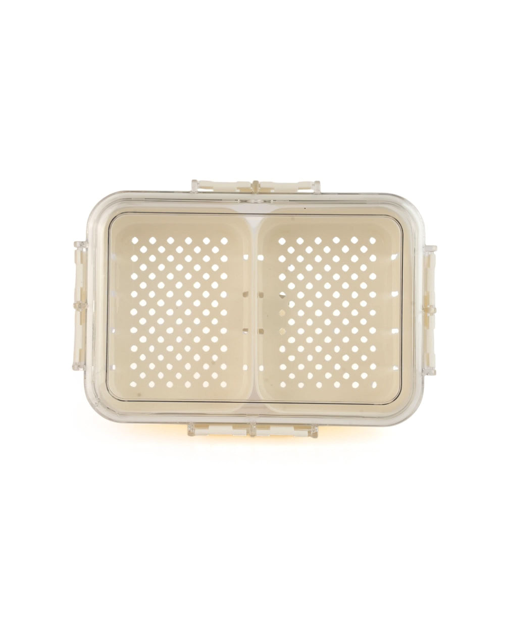 Vegetable Container - White, Storage Boxes, Chase Value, Chase Value